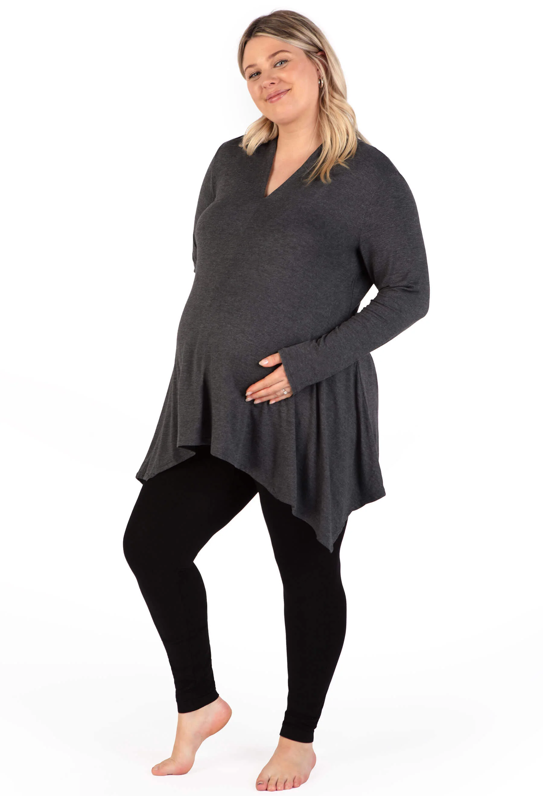 Maternity Leggings | Bamboo | 2 Pack - Image 7