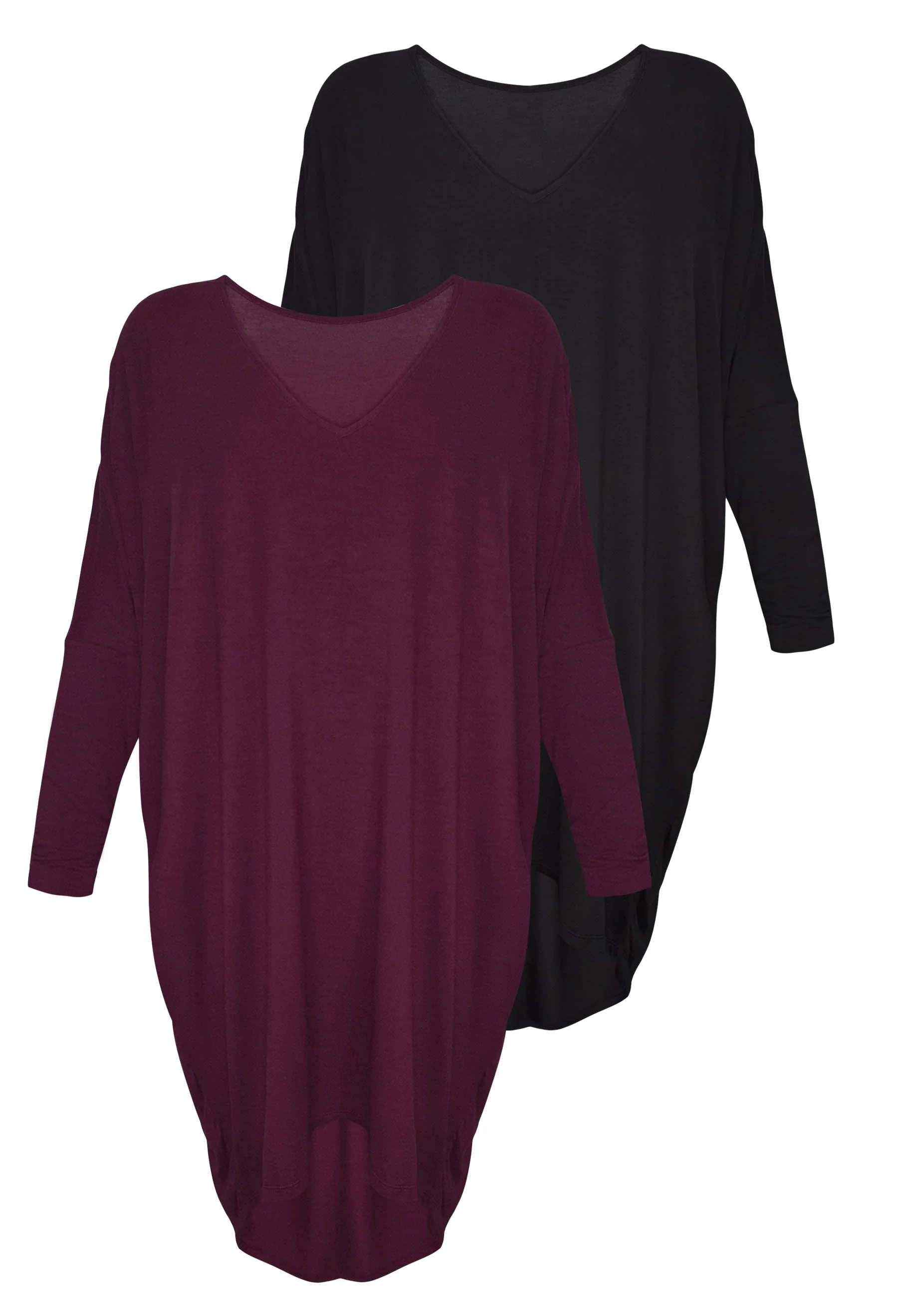 Maternity Bamboo Night Dress - 2 Pack - Image 12