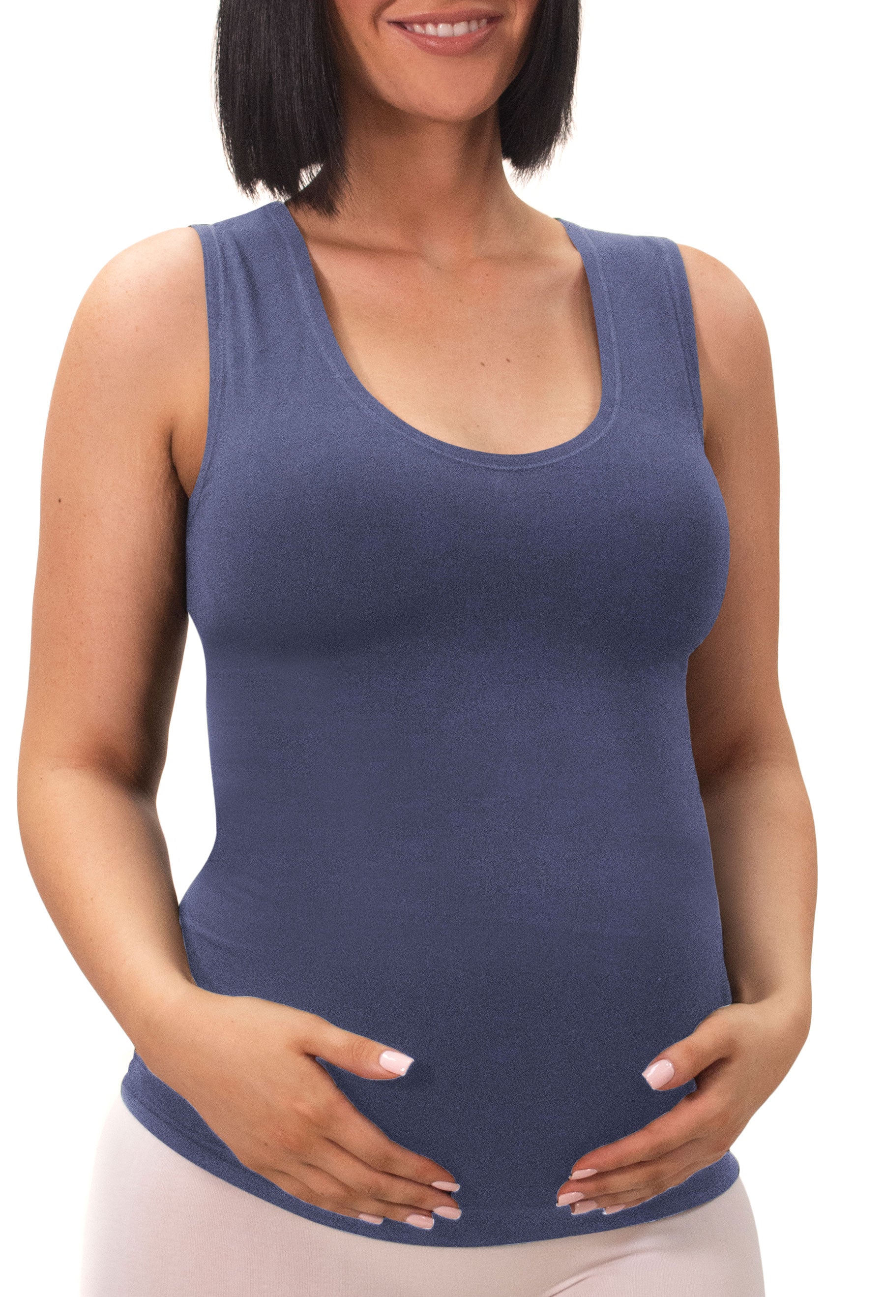 Maternity Bamboo Tank Top | 4-Pack - Image 11