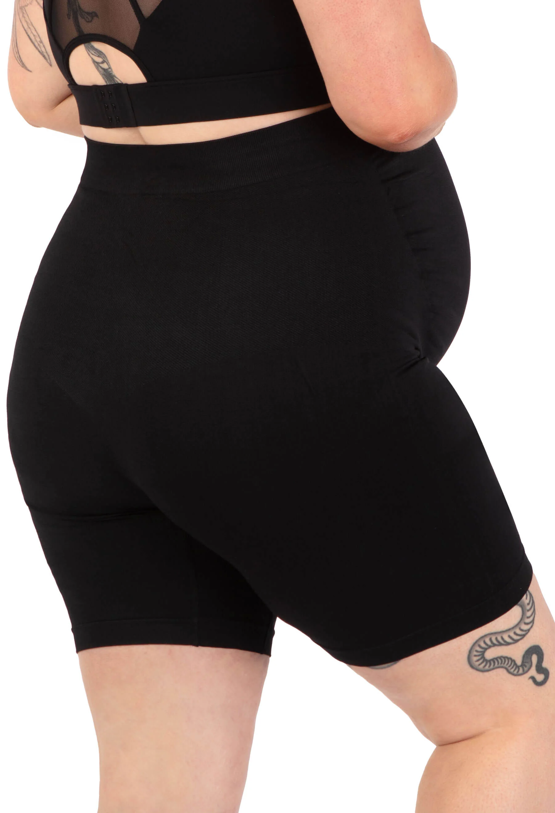 Maternity Bike Shorts - 2 Pack - Image 5