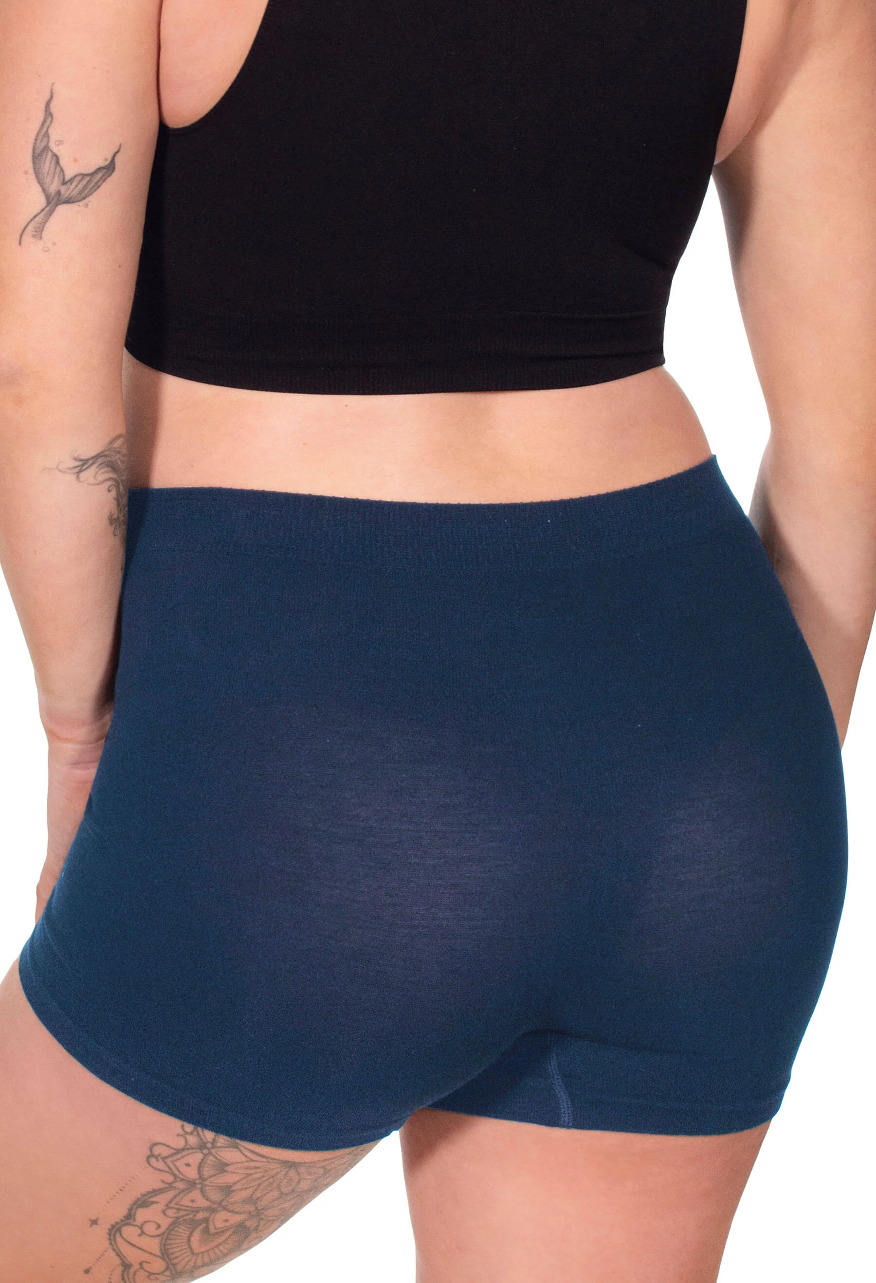 Cotton Rich Maternity Boyleg Shorts - Image 12