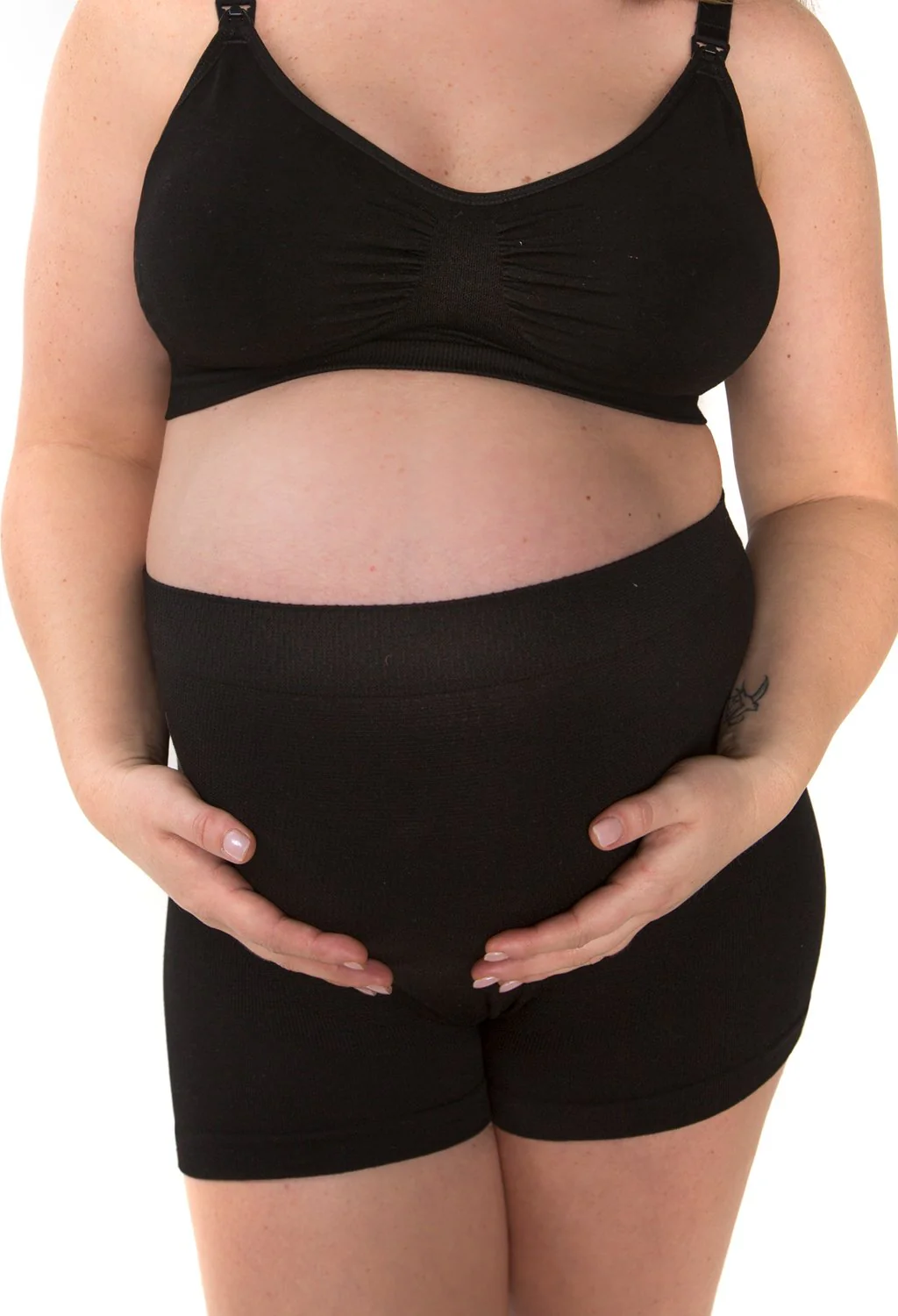 Cotton Rich Maternity Boyleg Shorts - Image 7