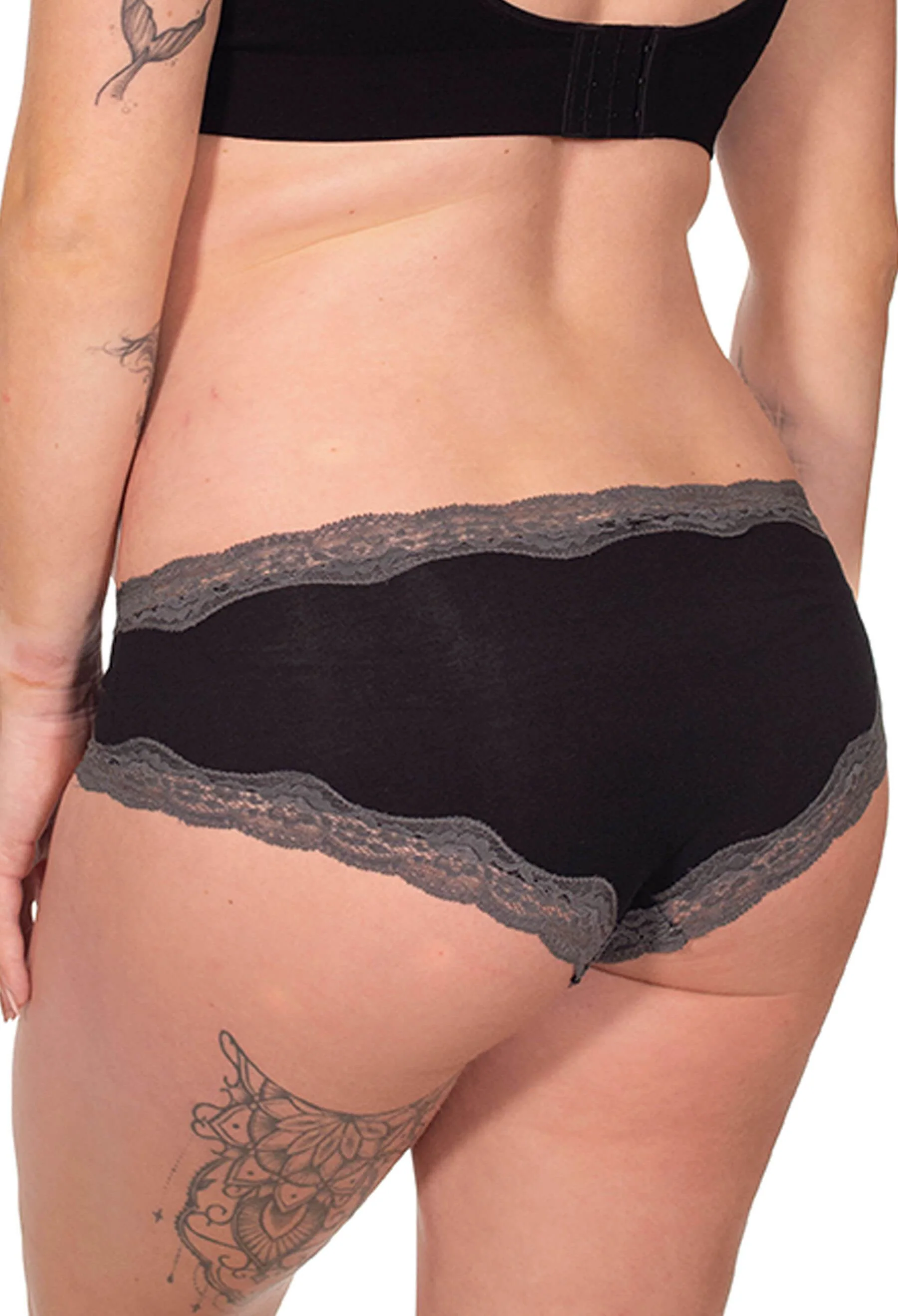 Maternity Cotton Rich Low Rise Hipster Brief - Image 3
