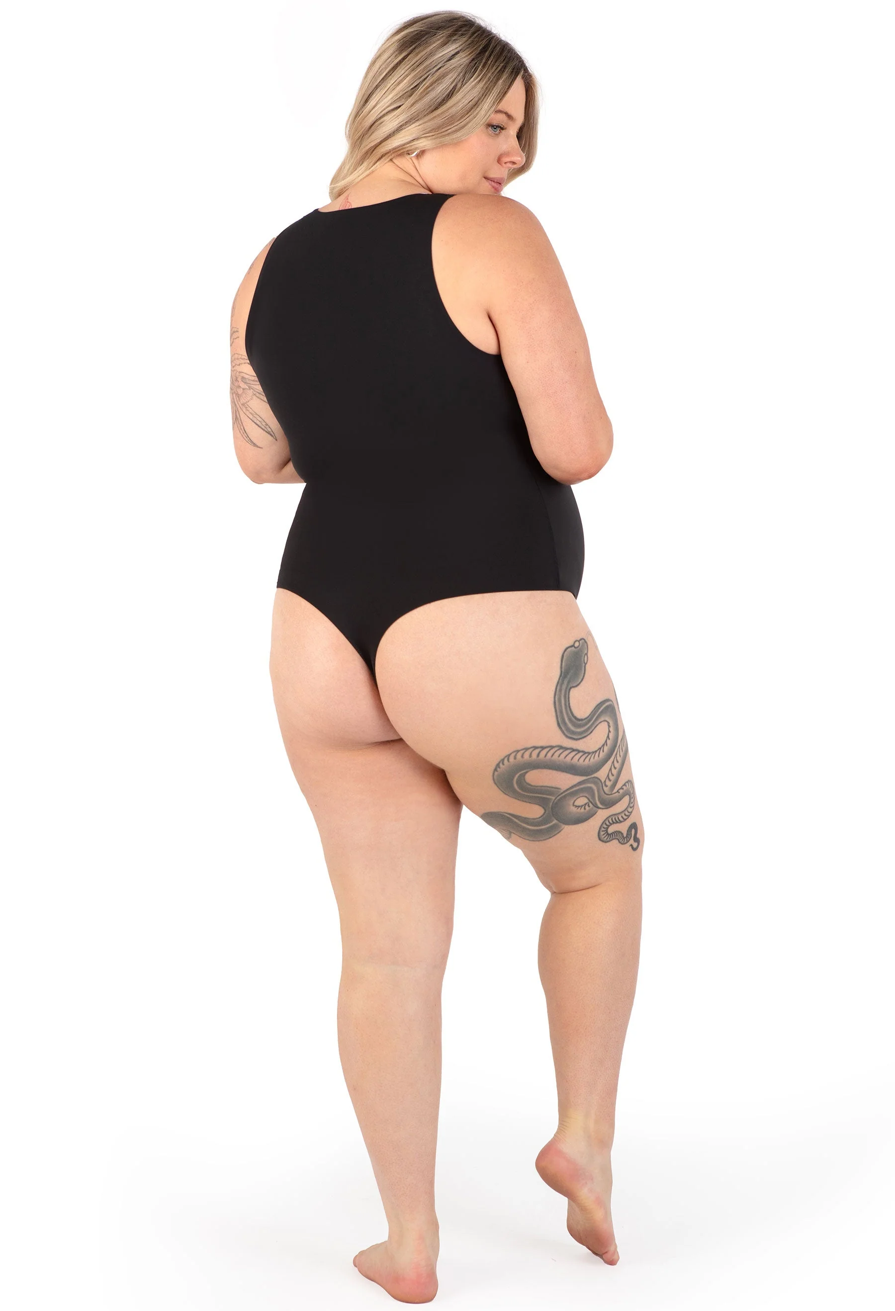 Maternity High Neck Bodysuit G-String | ButterFit - Image 4