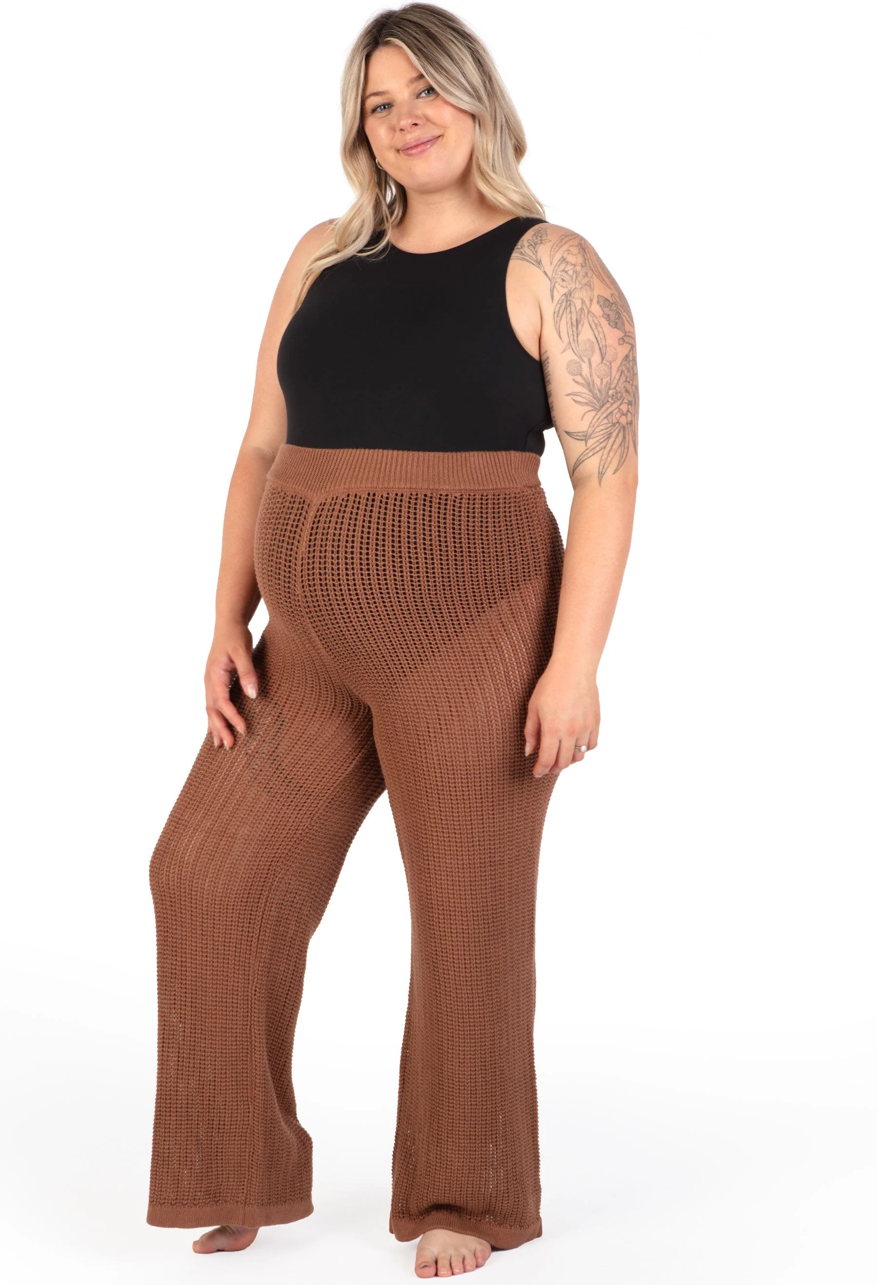 Maternity High Neck Bodysuit G-String | ButterFit - Image 5