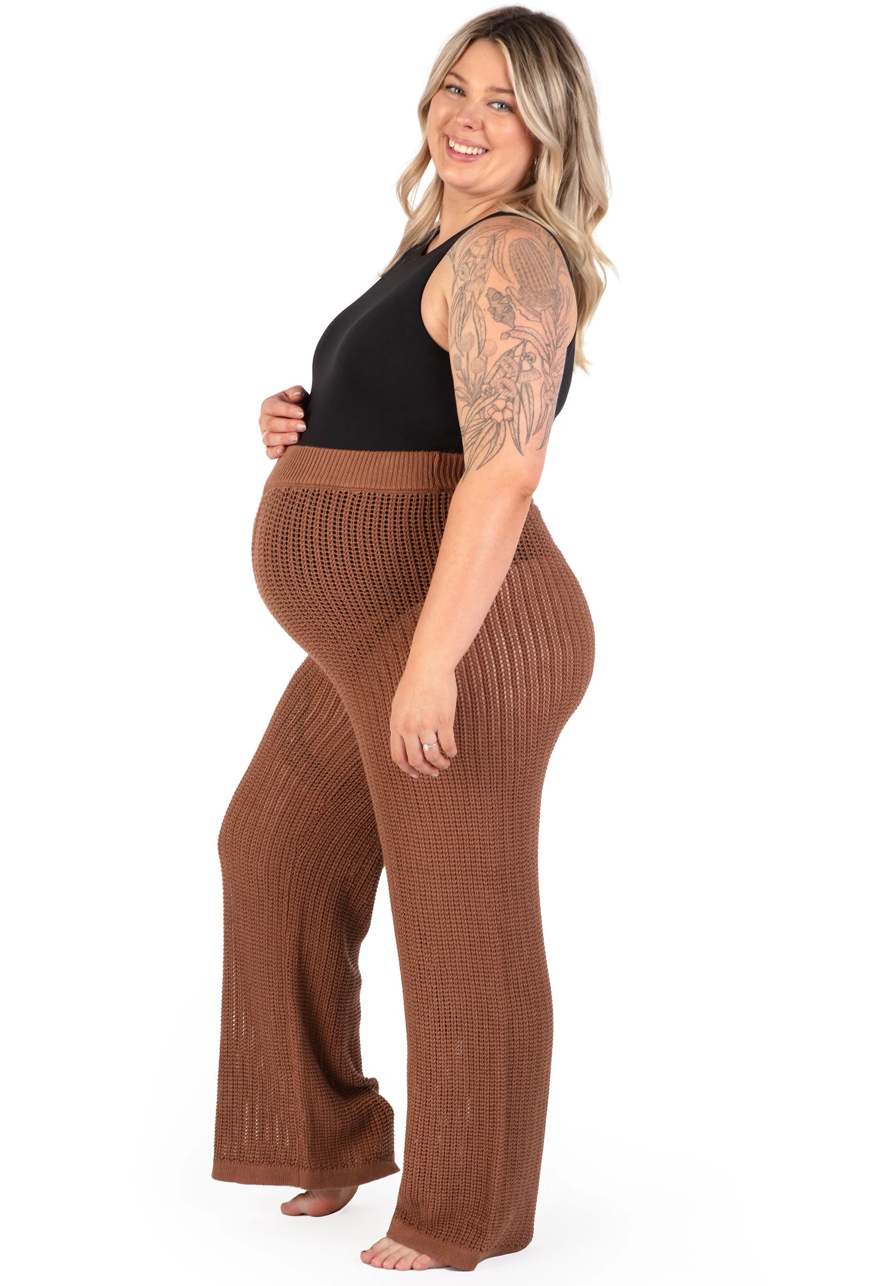 Maternity High Neck Bodysuit G-String | ButterFit - Image 6