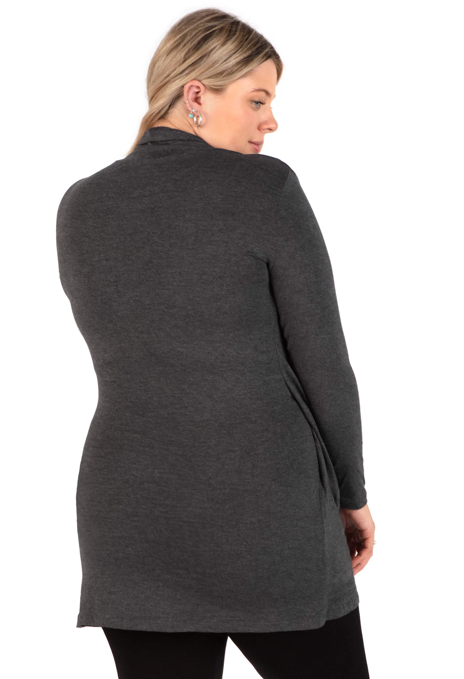 Maternity & Nursing Bamboo Soft Drape Top - Image 13
