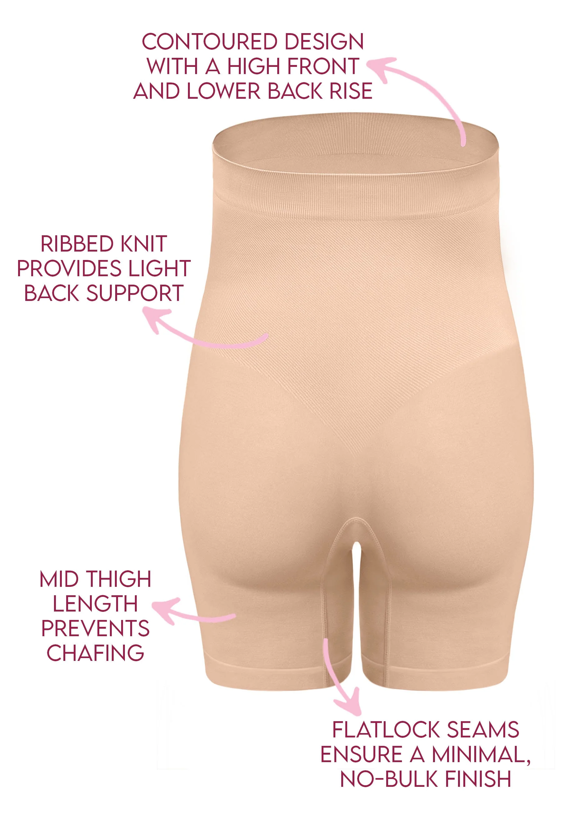 Maternity Shorts with Tummy Support - 2 Pack - Image 7