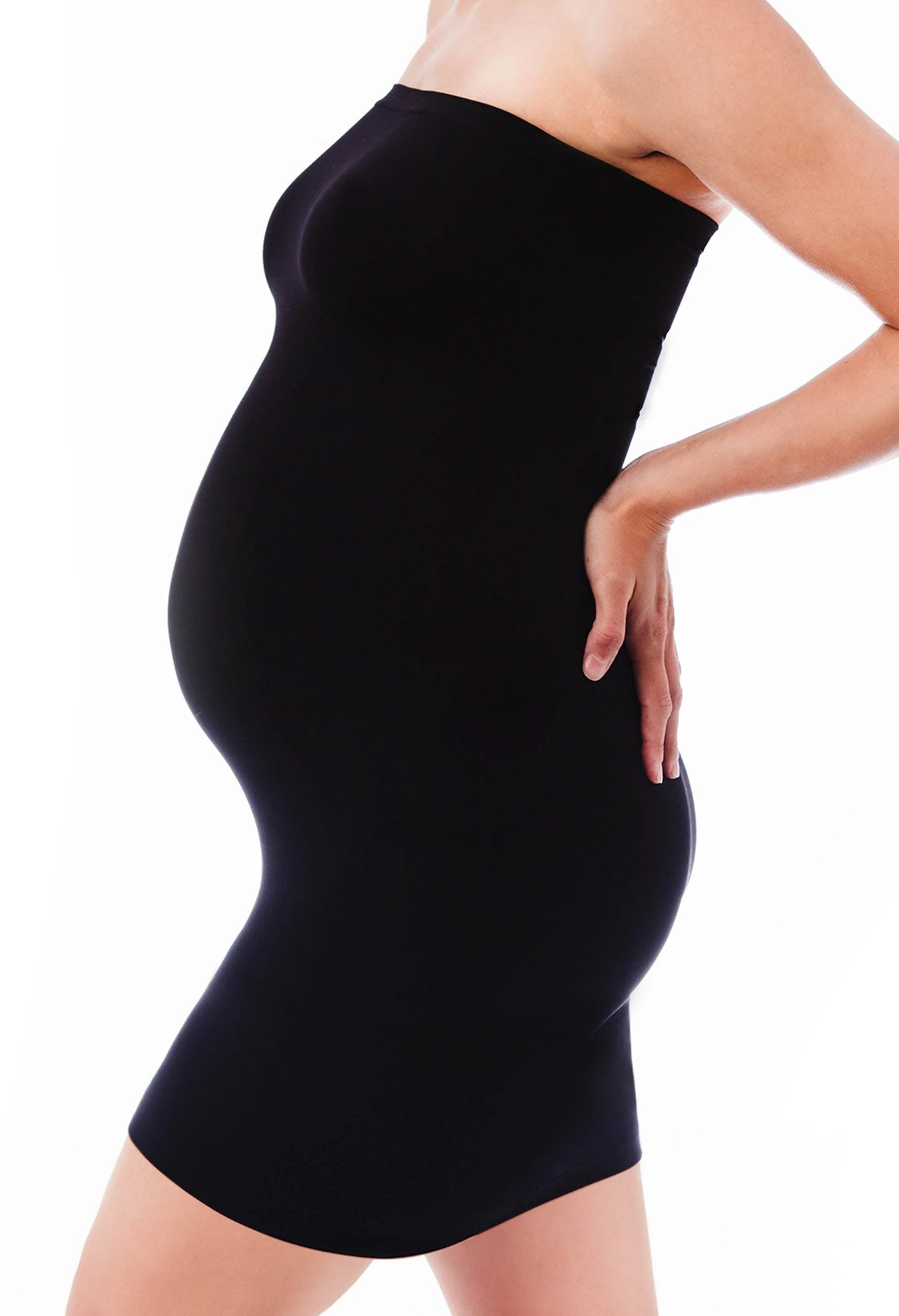 Maternity Strapless Knee Length Slip Dress - 3 Pack - Image 2