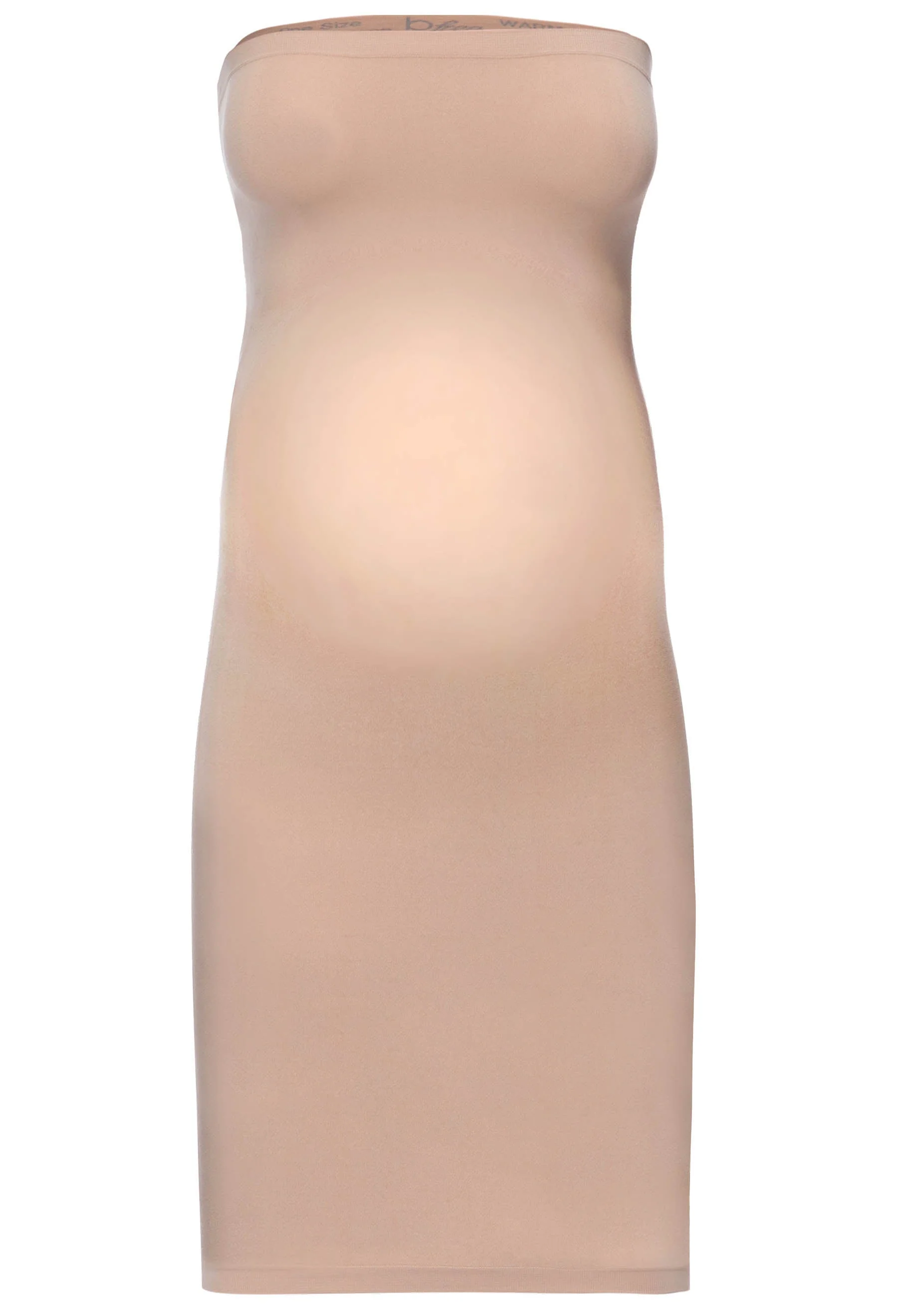 Maternity Strapless Knee Length Slip Dress - Image 3