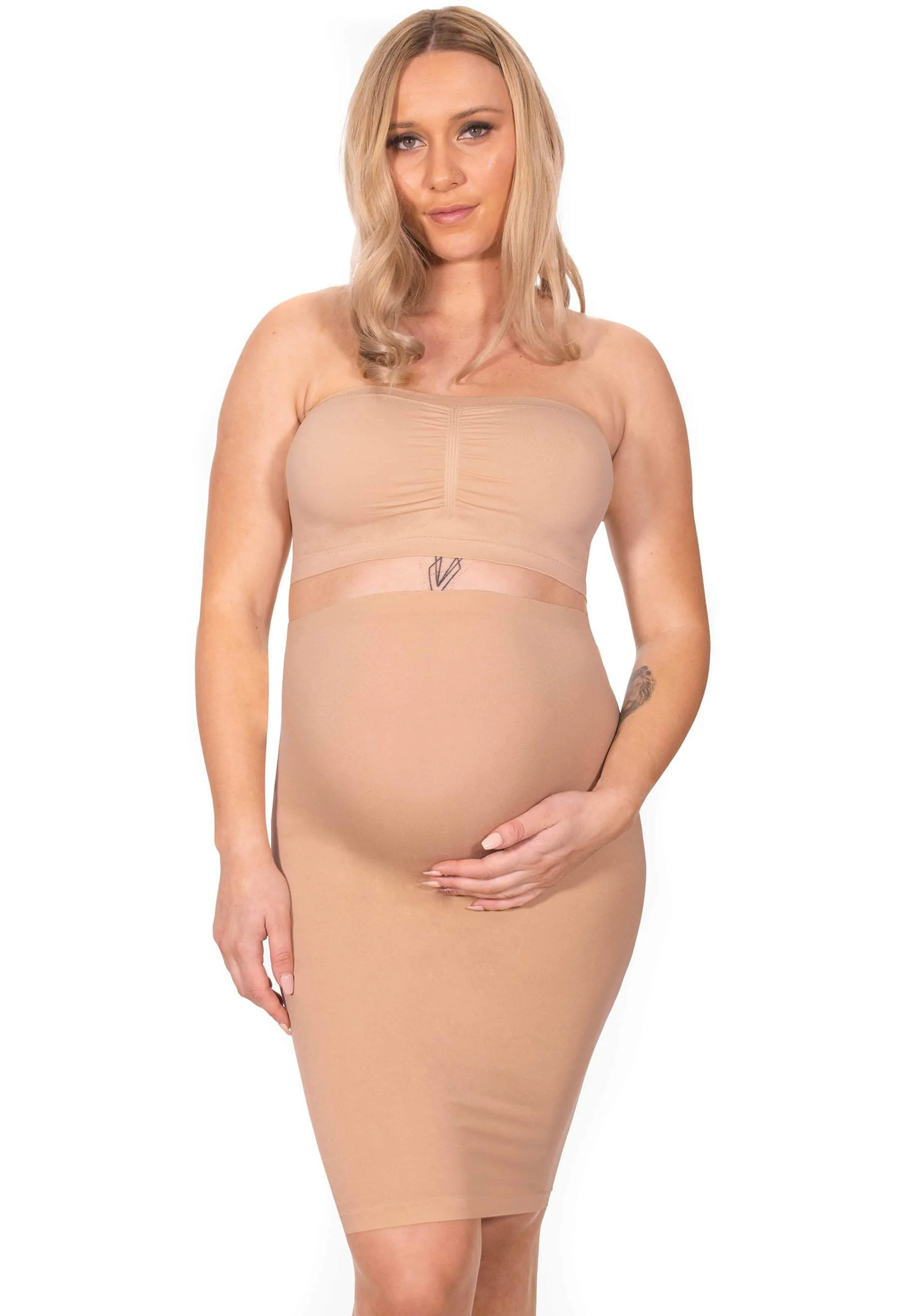 Maternity Strapless Mini Slip/Skirt - 3 Pack - Image 11