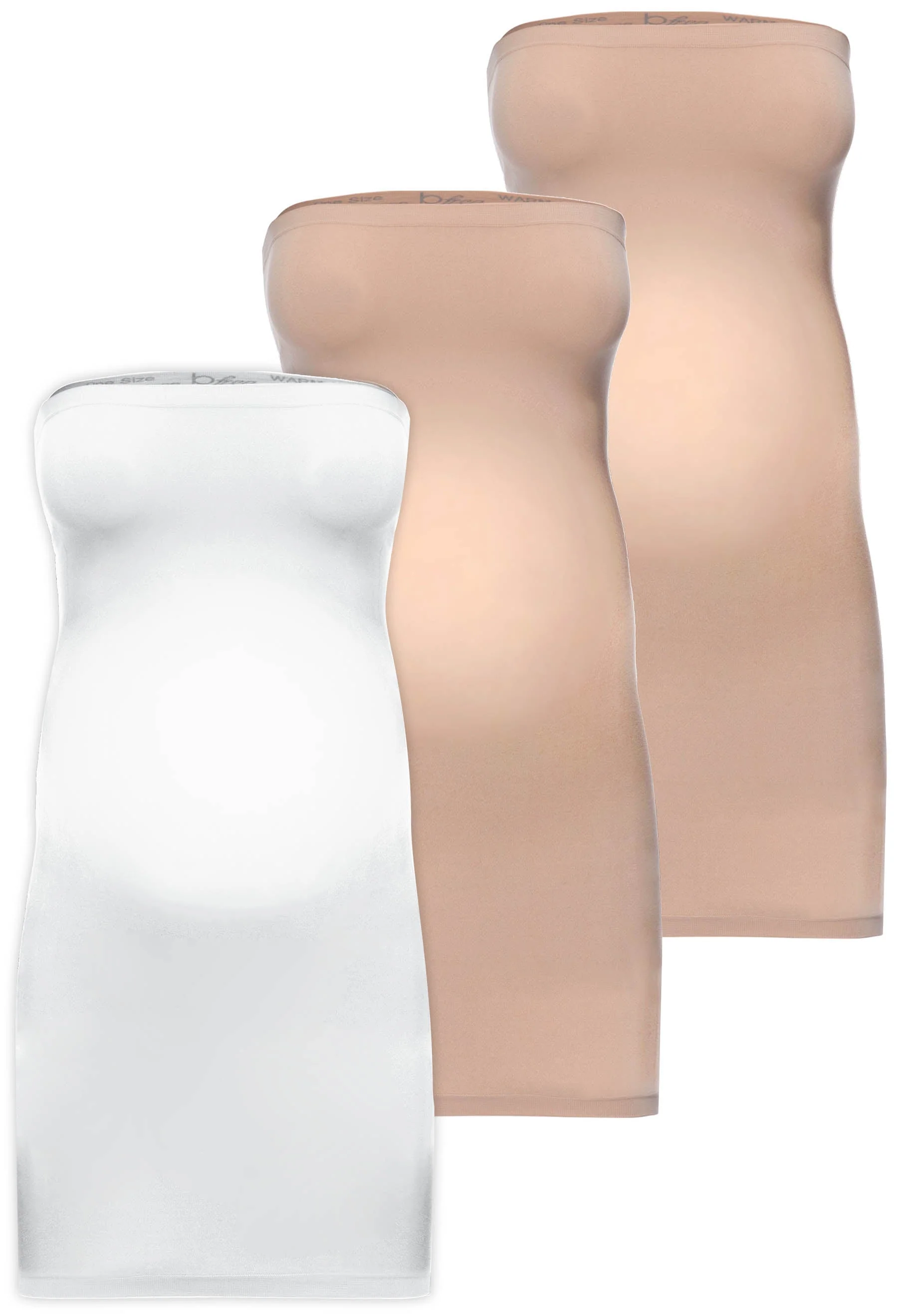 Maternity Strapless Mini Slip/Skirt - 3 Pack - Image 17