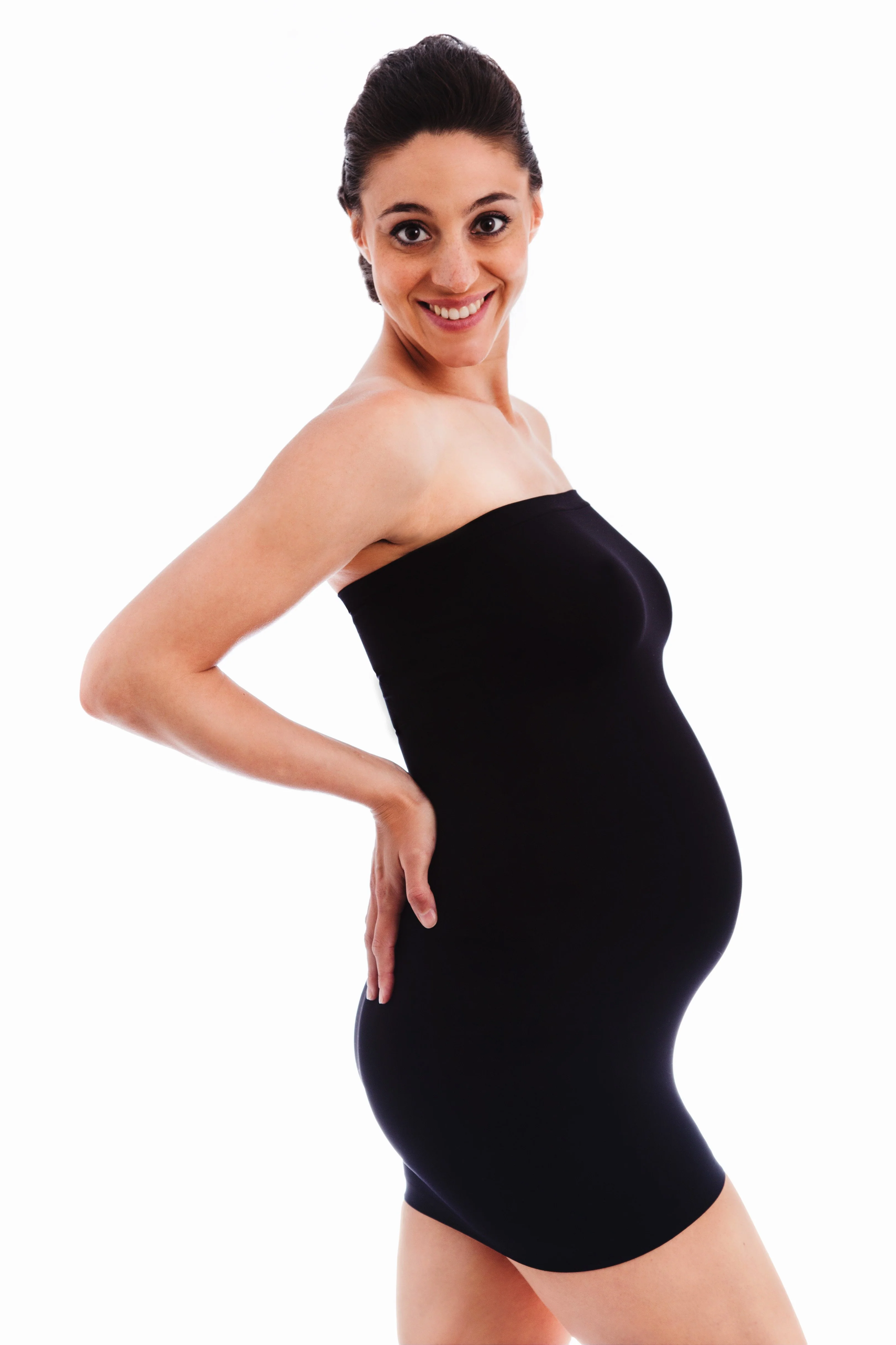 Maternity Strapless Mini Slip/Skirt - 3 Pack - Image 3