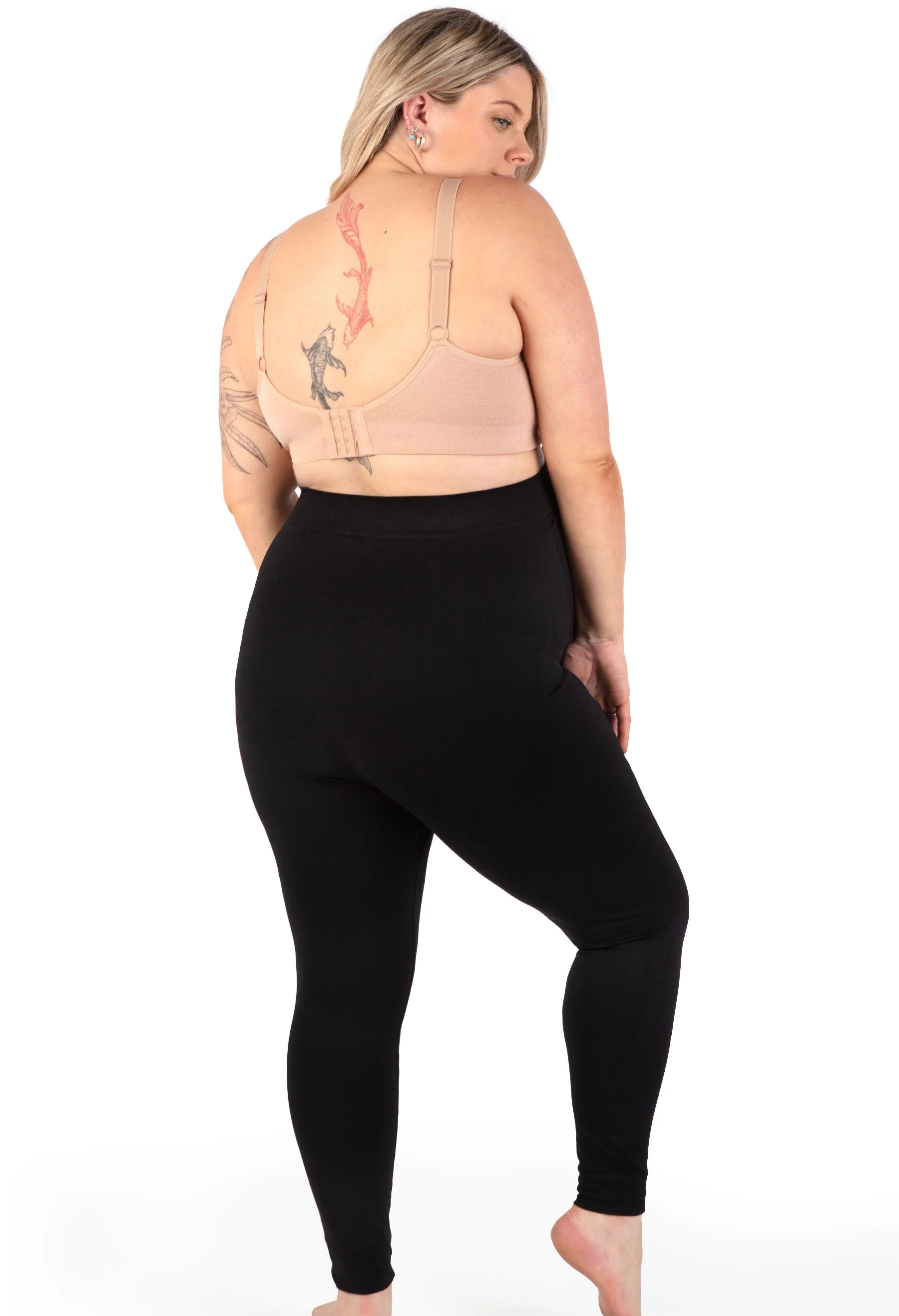 Maternity Leggings with Tummy Support - Image 9