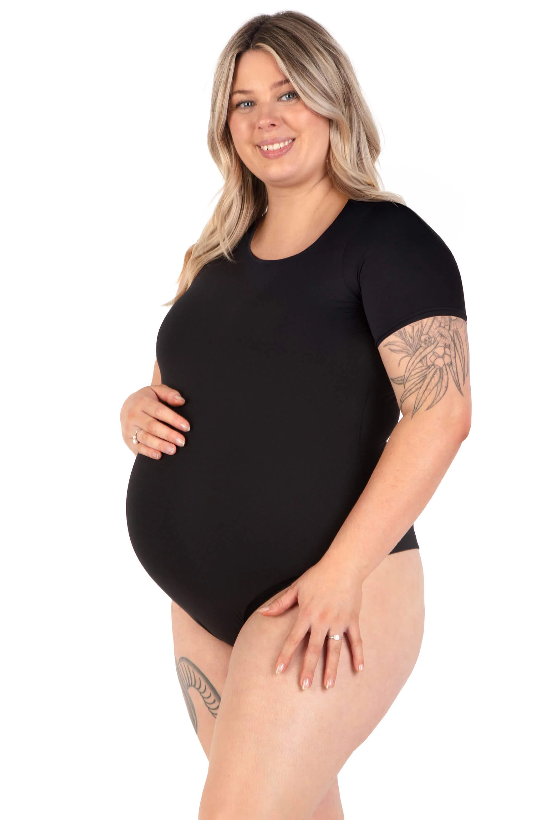 Maternity T-Shirt Bodysuit G-String | ButterFit - Image 2