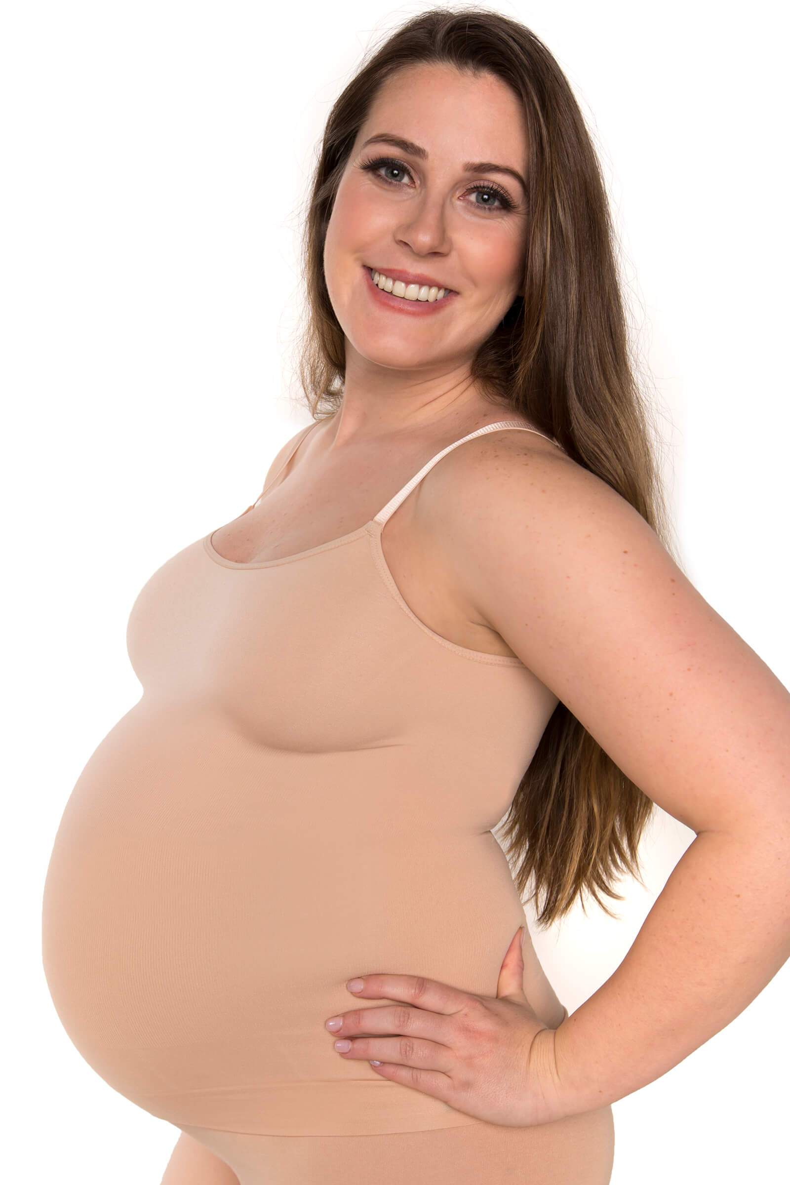 Maternity Ultra Light Shaping Camisole - 2 Pack - Image 2
