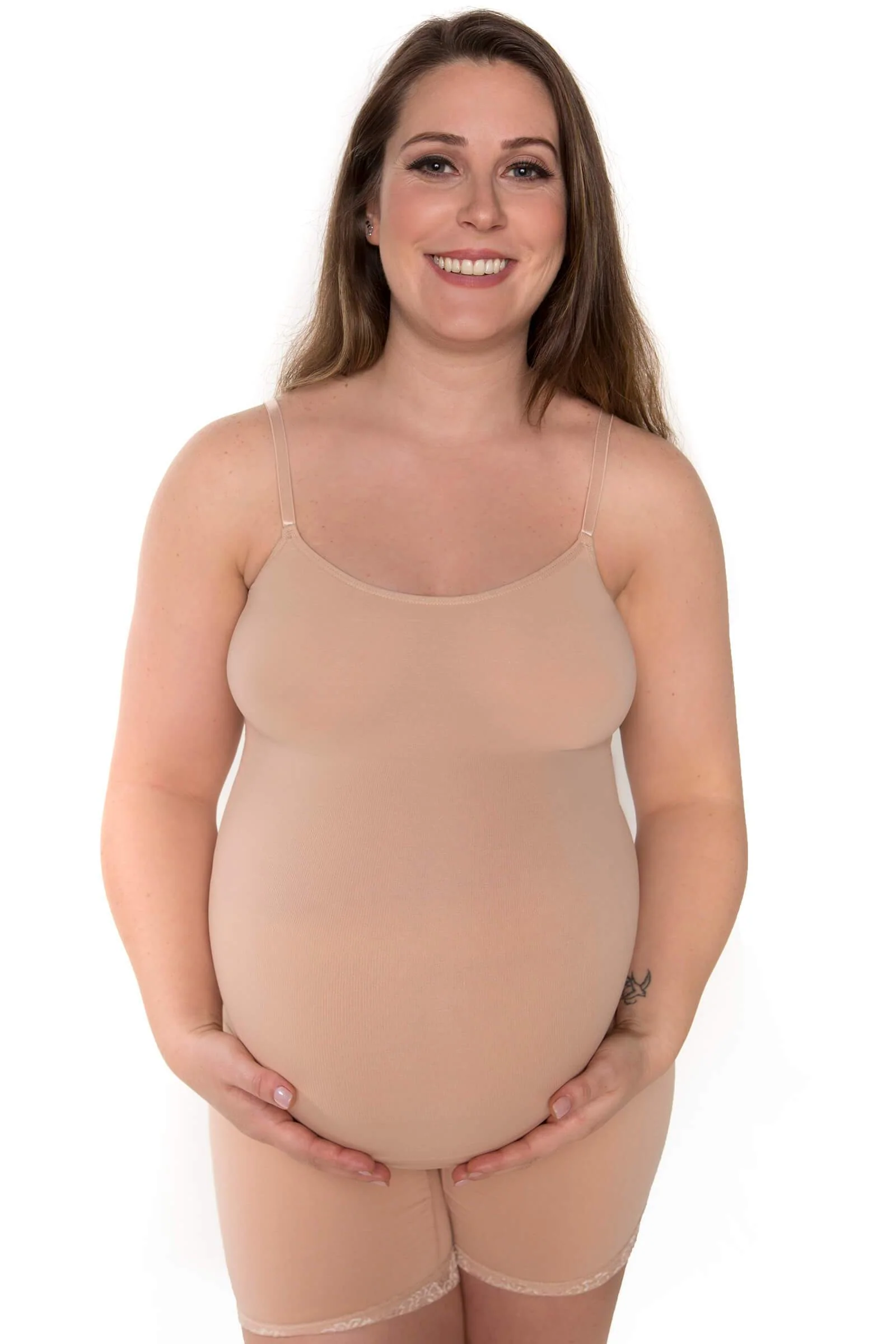 Maternity Ultra Light Shaping Camisole - 2 Pack - Image 4