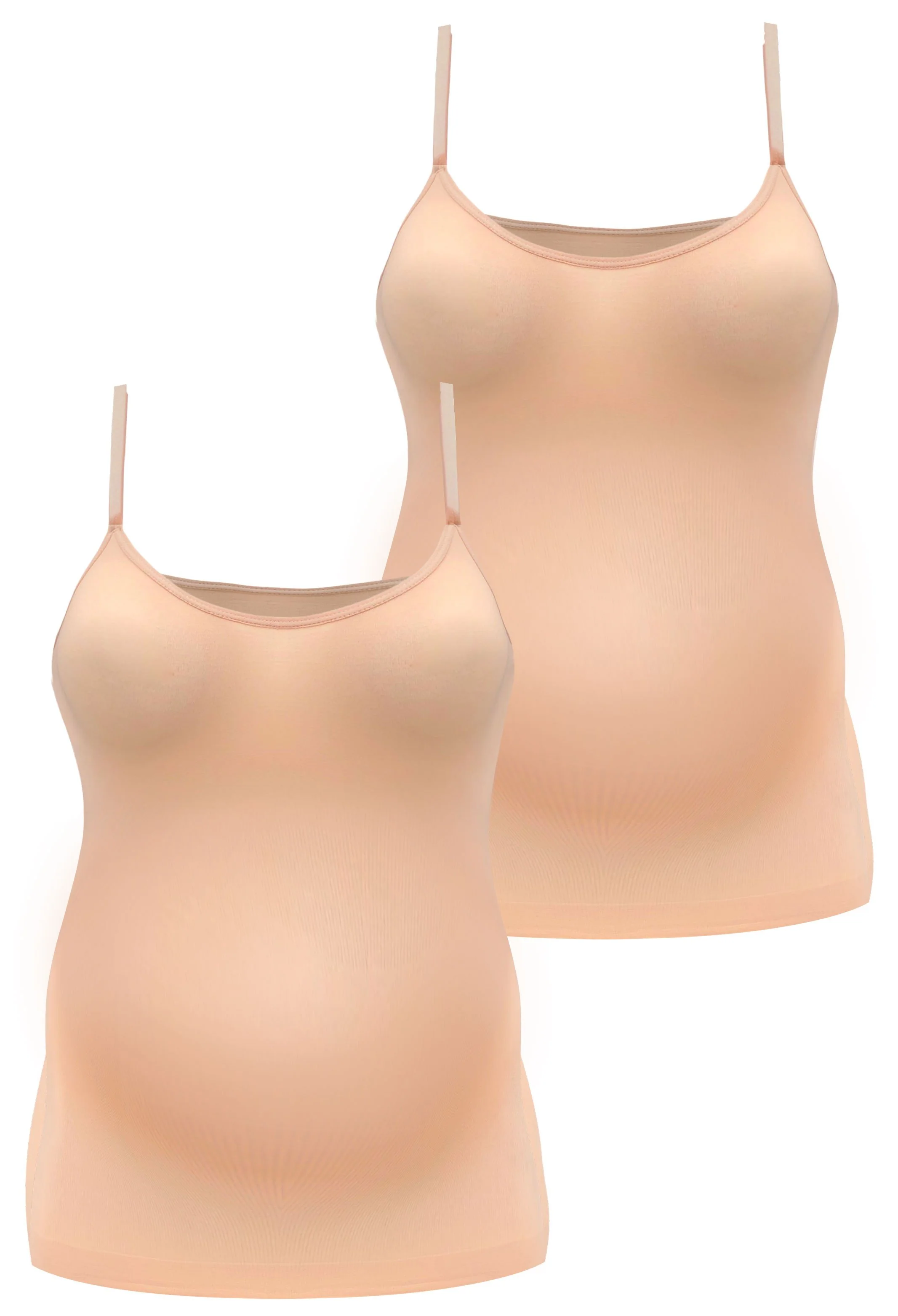 Maternity Ultra Light Shaping Camisole - 2 Pack - Image 8