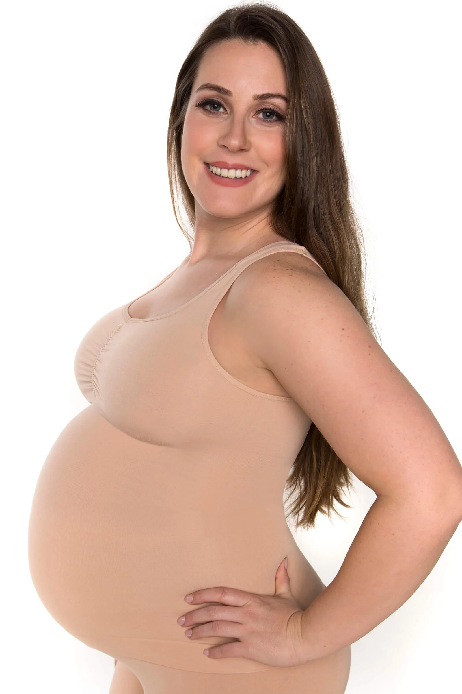 Maternity Ultra Light Shaping V-Tank - 2 Pack - Image 2