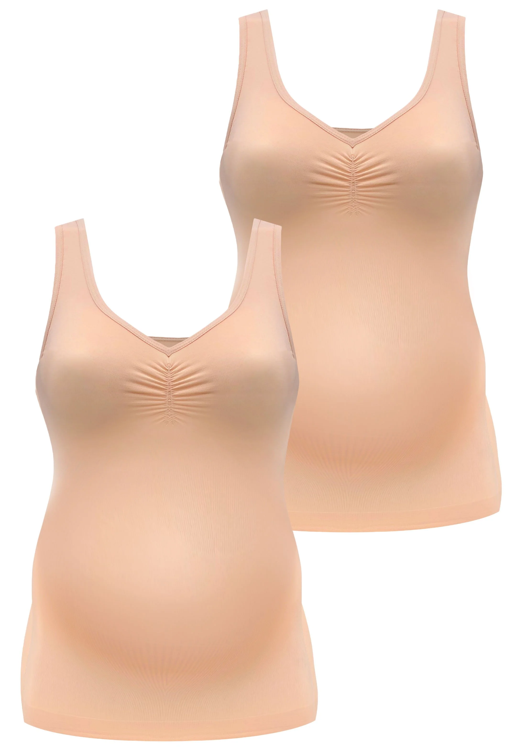 Maternity Ultra Light Shaping V-Tank - 2 Pack - Image 6