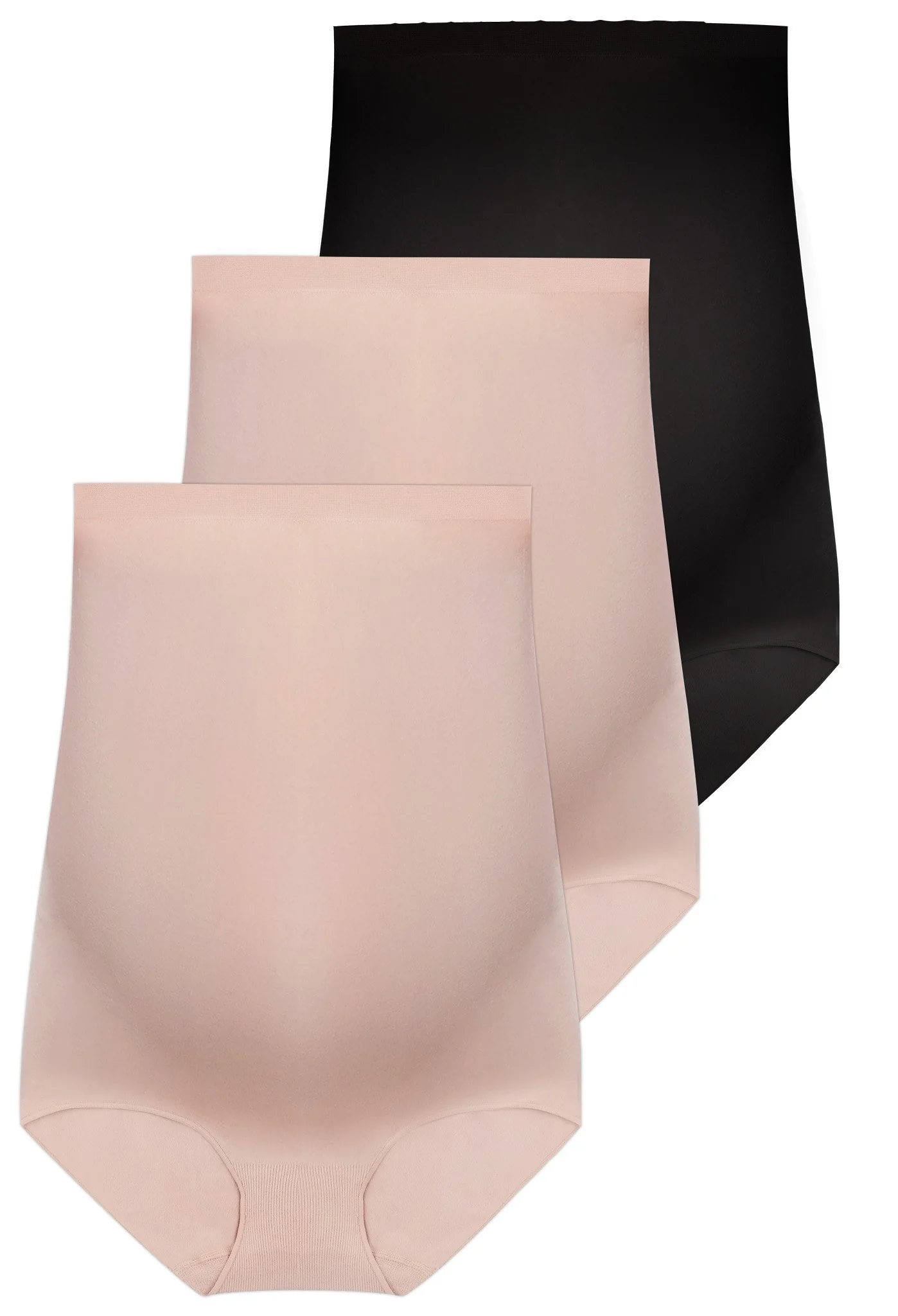 Maternity Underbust Cotton Rich Full Brief - Neutrals 3 Pack - Image 13