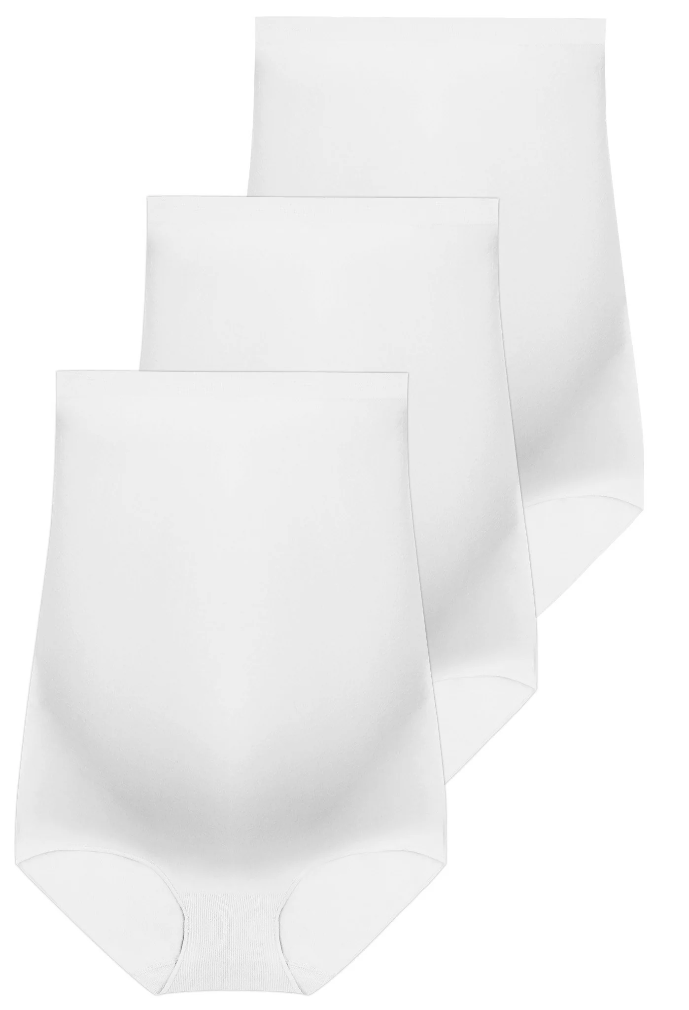 Maternity Underbust Cotton Rich Full Brief - Neutrals 3 Pack - Image 17
