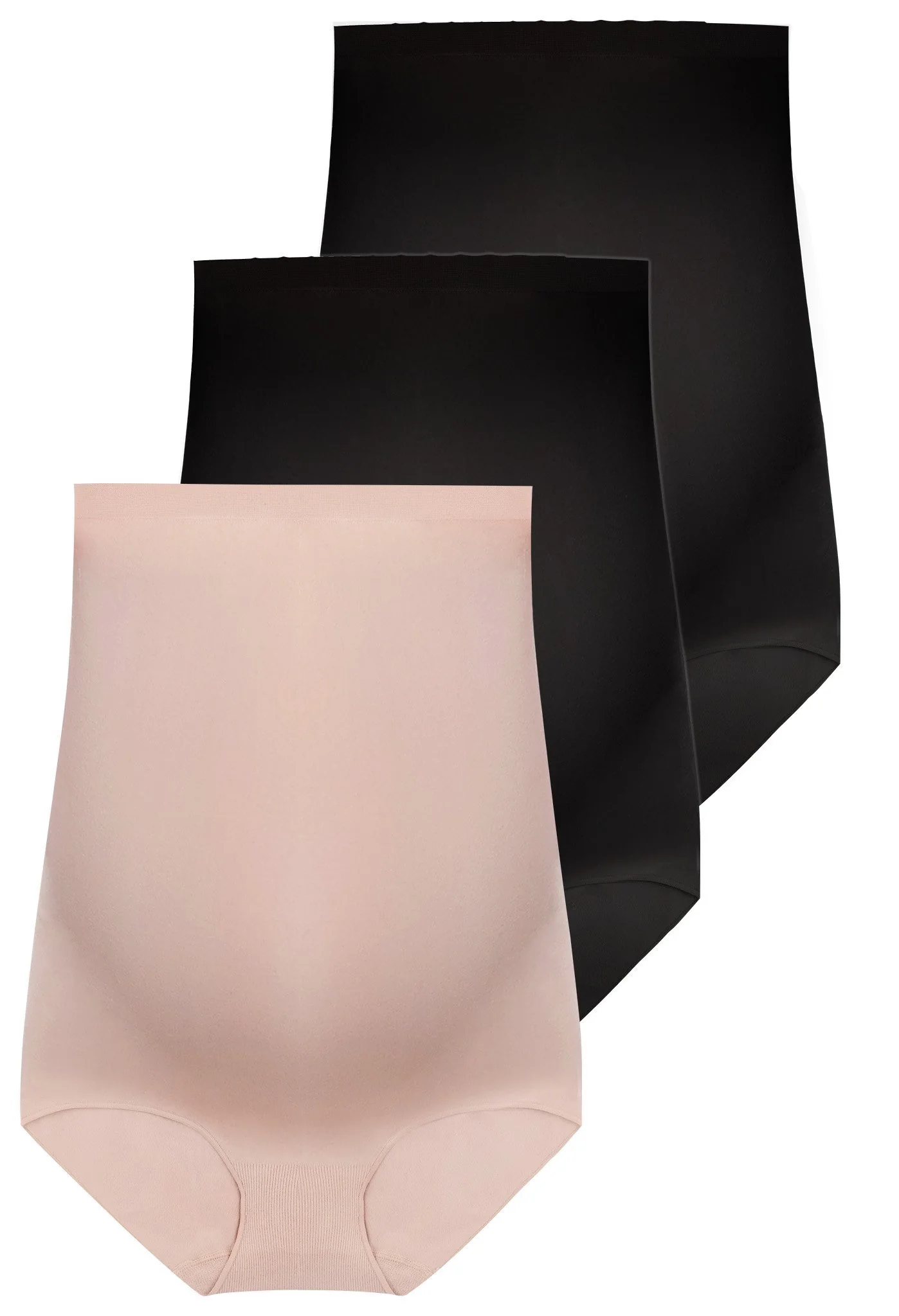 Maternity Underbust Cotton Rich Full Brief - Neutrals 3 Pack - Image 5