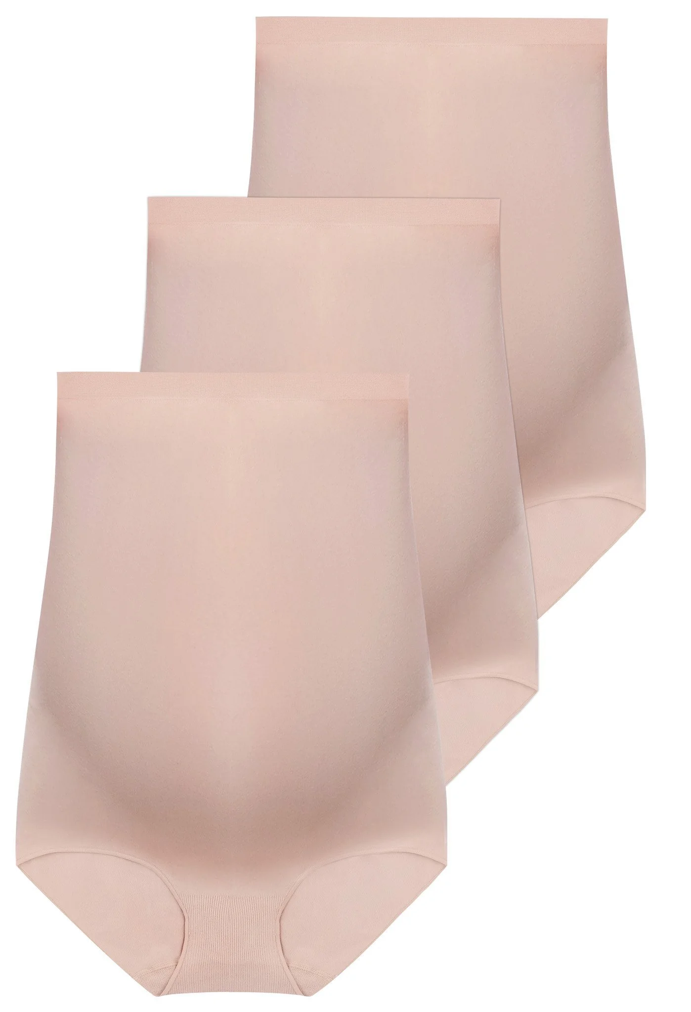 Maternity Underbust Cotton Rich Full Brief - Neutrals 3 Pack - Image 14