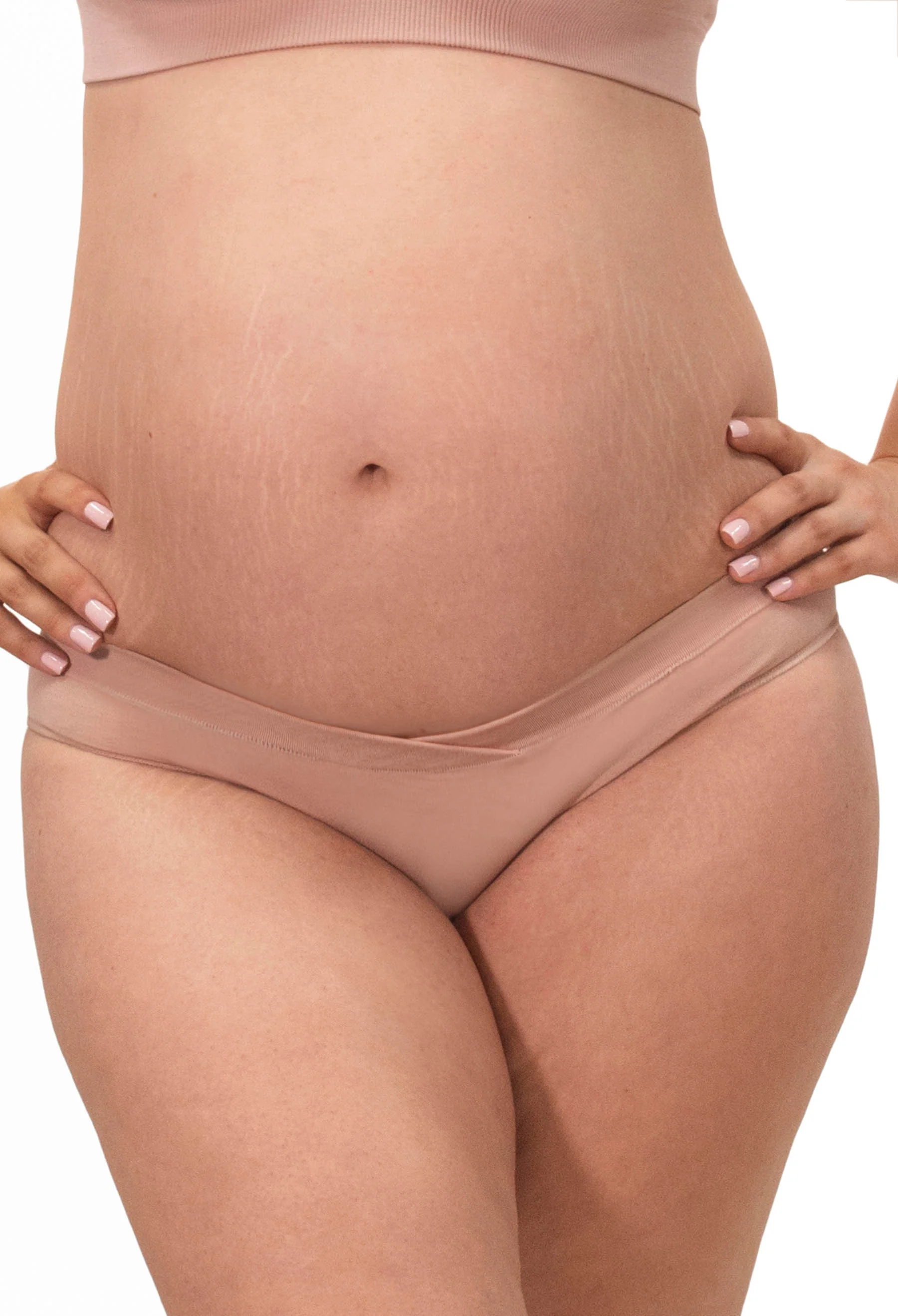 Maternity V-Waist Bamboo Bikini | 7-Pack - Image 2