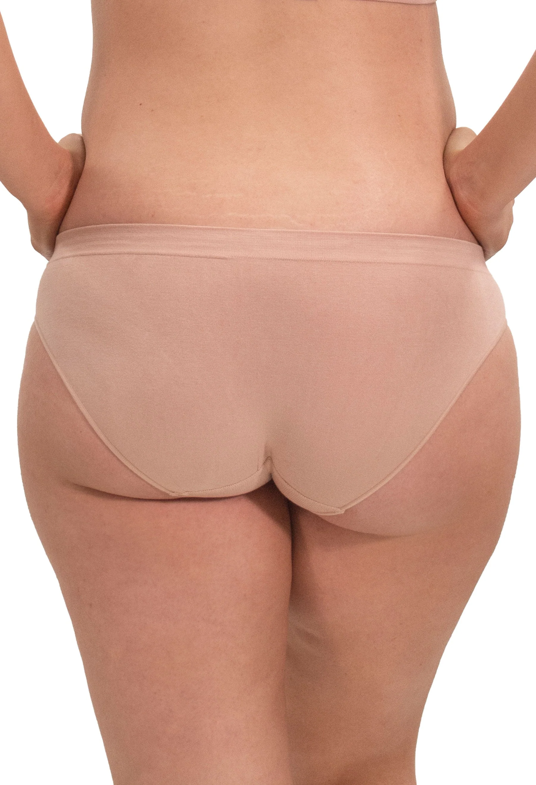 Maternity V-Waist Bamboo Bikini | 7-Pack - Image 4