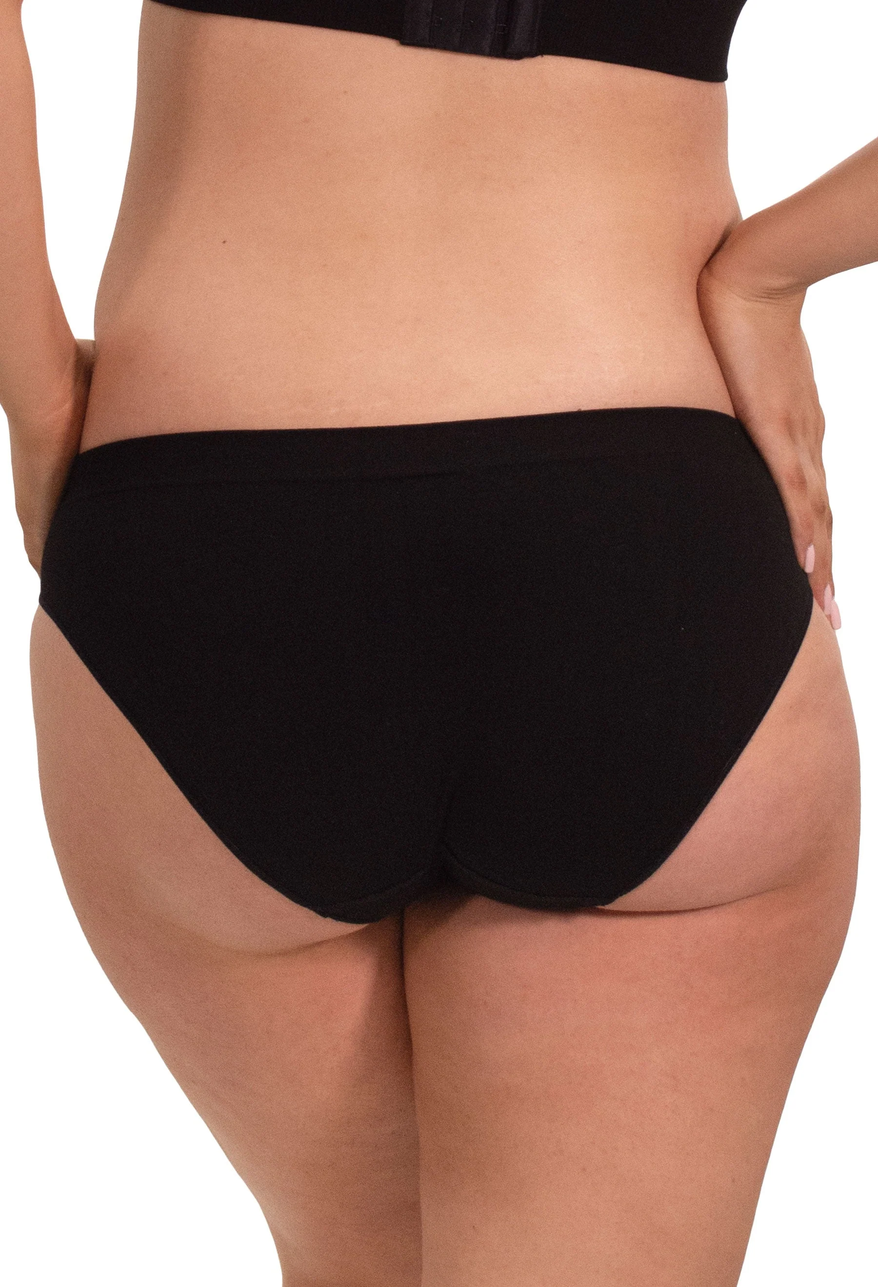 Maternity V-Waist Bamboo Bikini | 7-Pack - Image 8