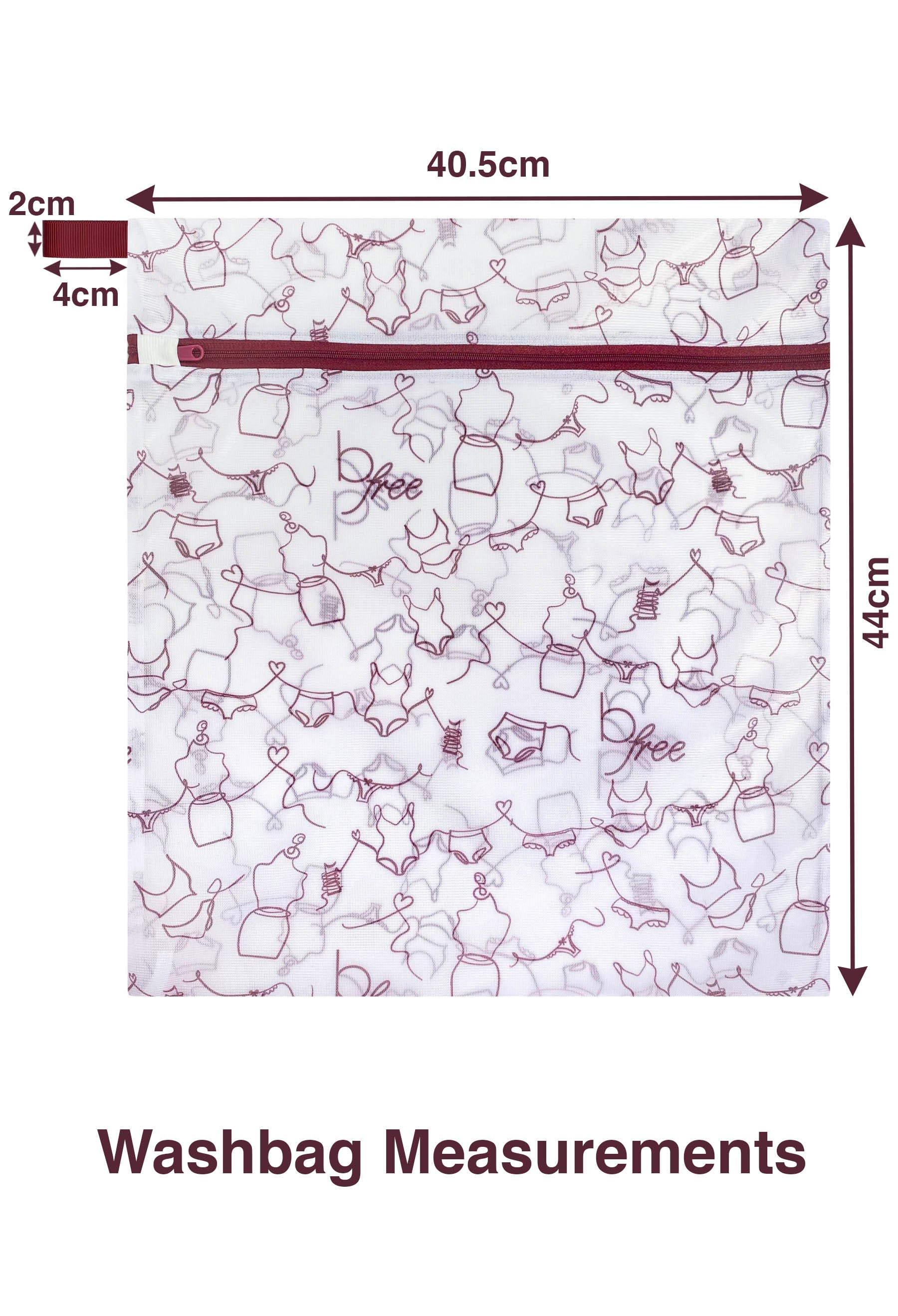 Mesh Delicates Washbag - 5 Pack - Image 4