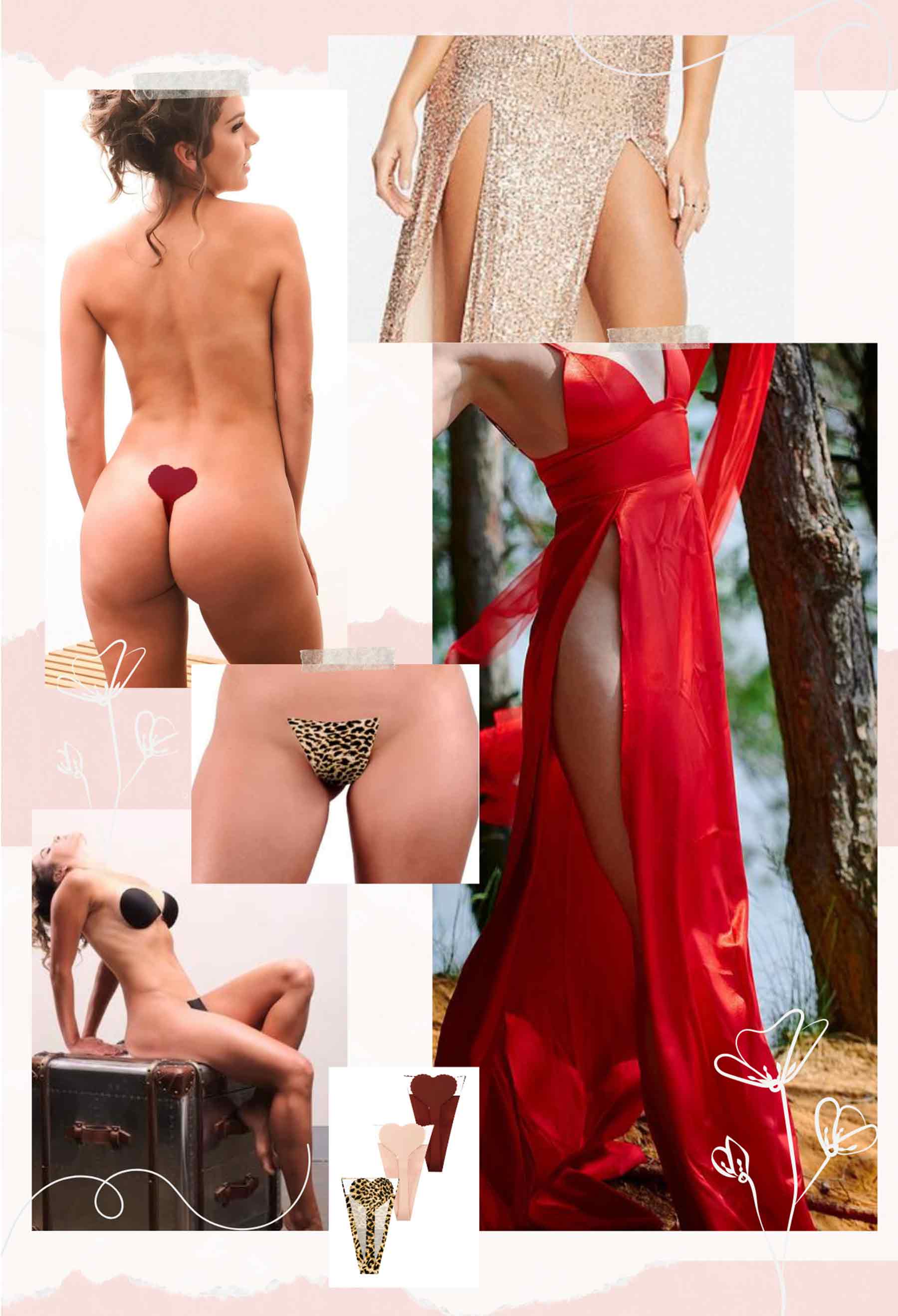 Invisible Strapless Stick On G String - 3 Pack - Image 20