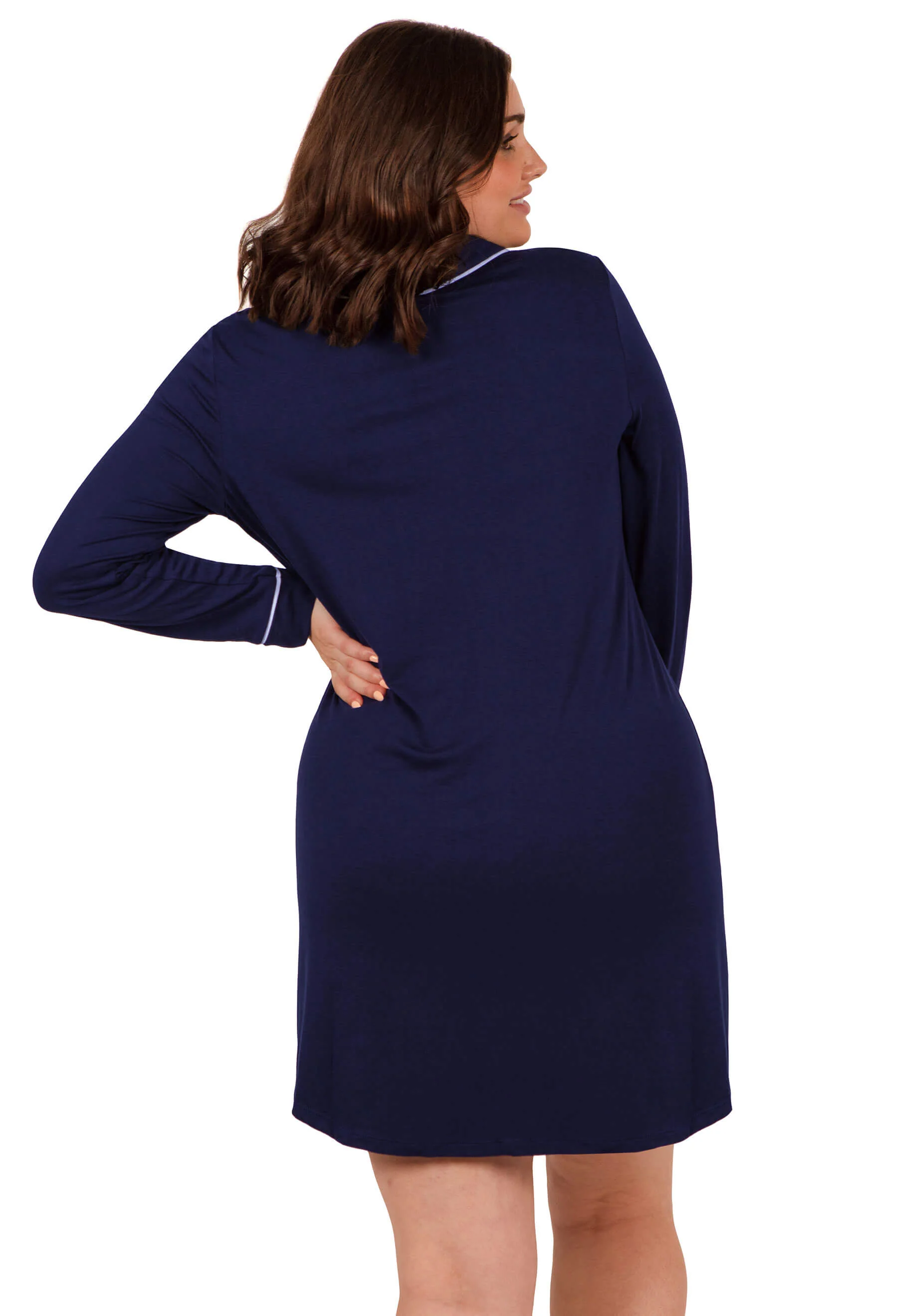 Buttery Soft Bamboo Pyjama Dress - 2 Pack - Image 5