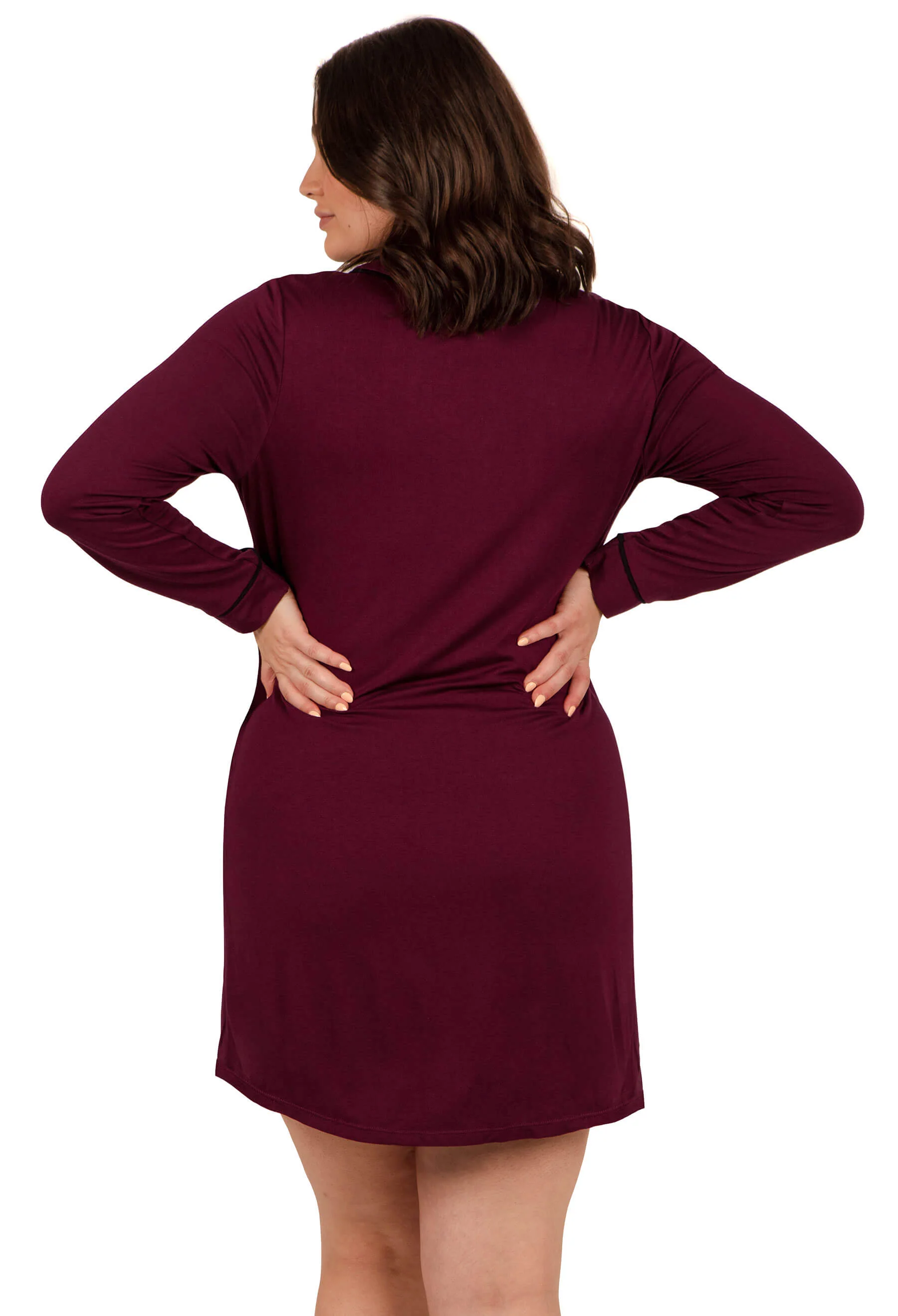 Buttery Soft Bamboo Pyjama Dress - 2 Pack - Image 9