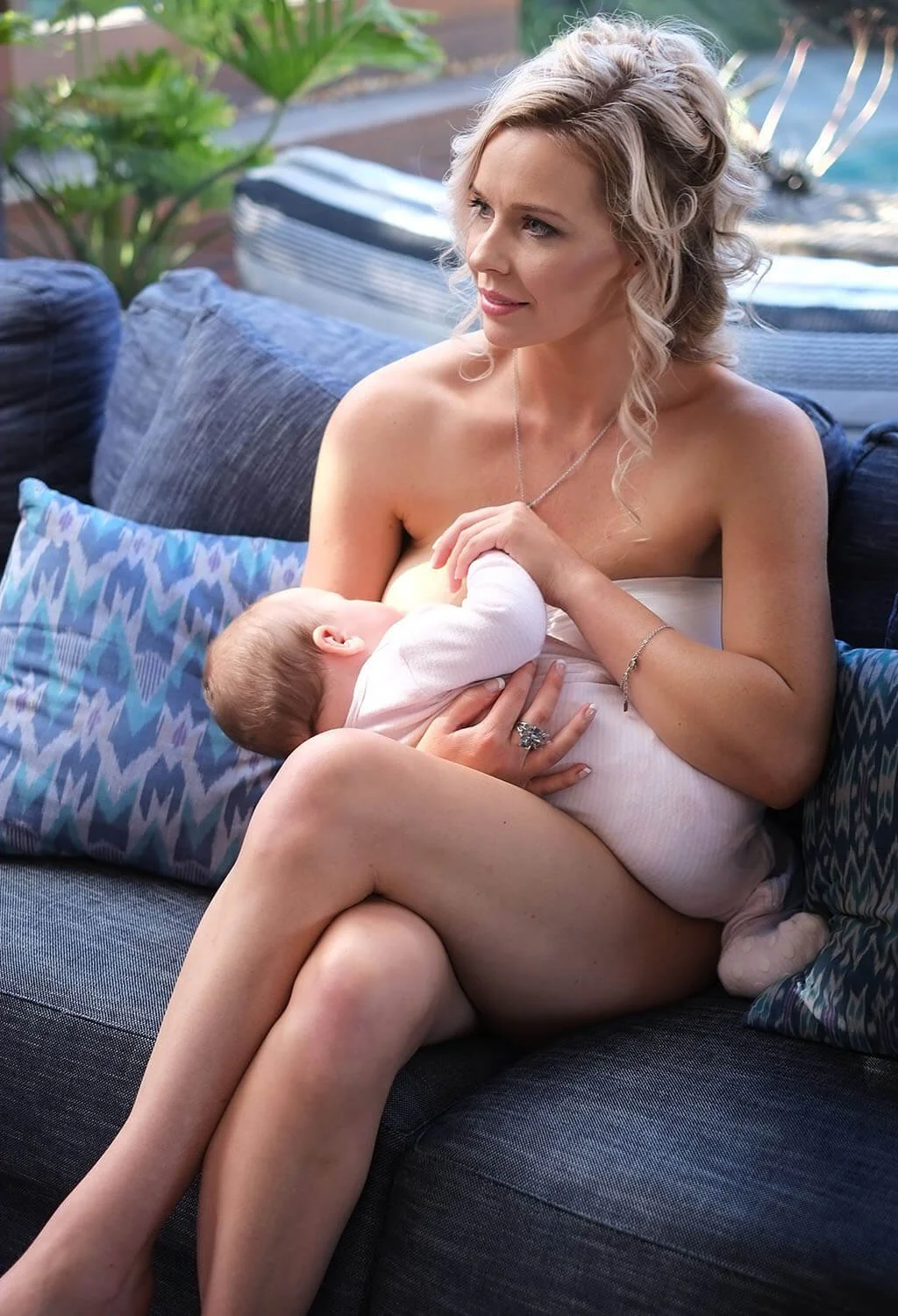 Nursing Soft Comfort Padded Bandeau Bra - Image 8