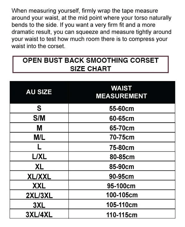 Open Bust Back Smoothing Corset With 9 Steel Bones - Image 5