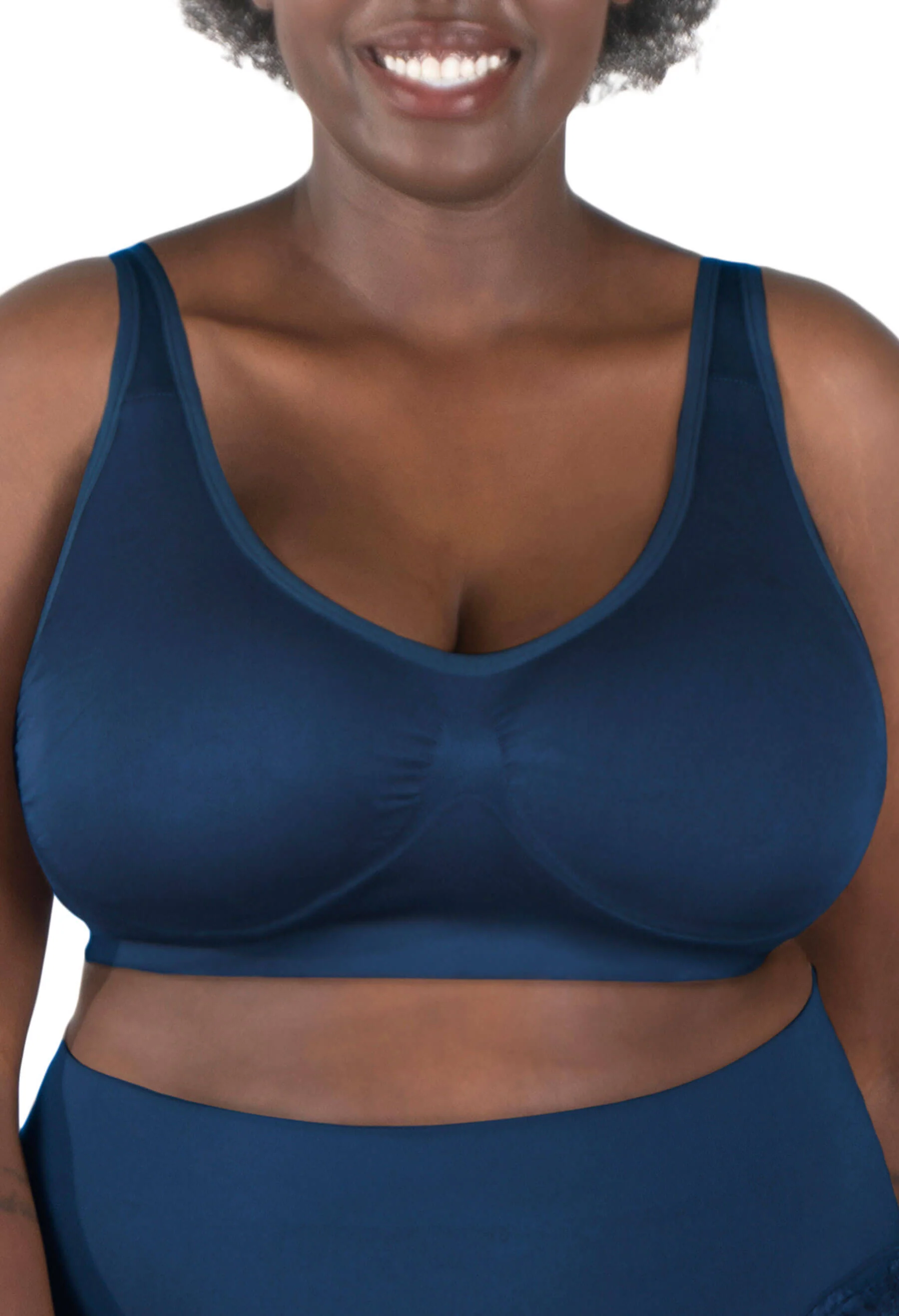 Minimiser Wire Free Bra | Pacific Blue - Image 4
