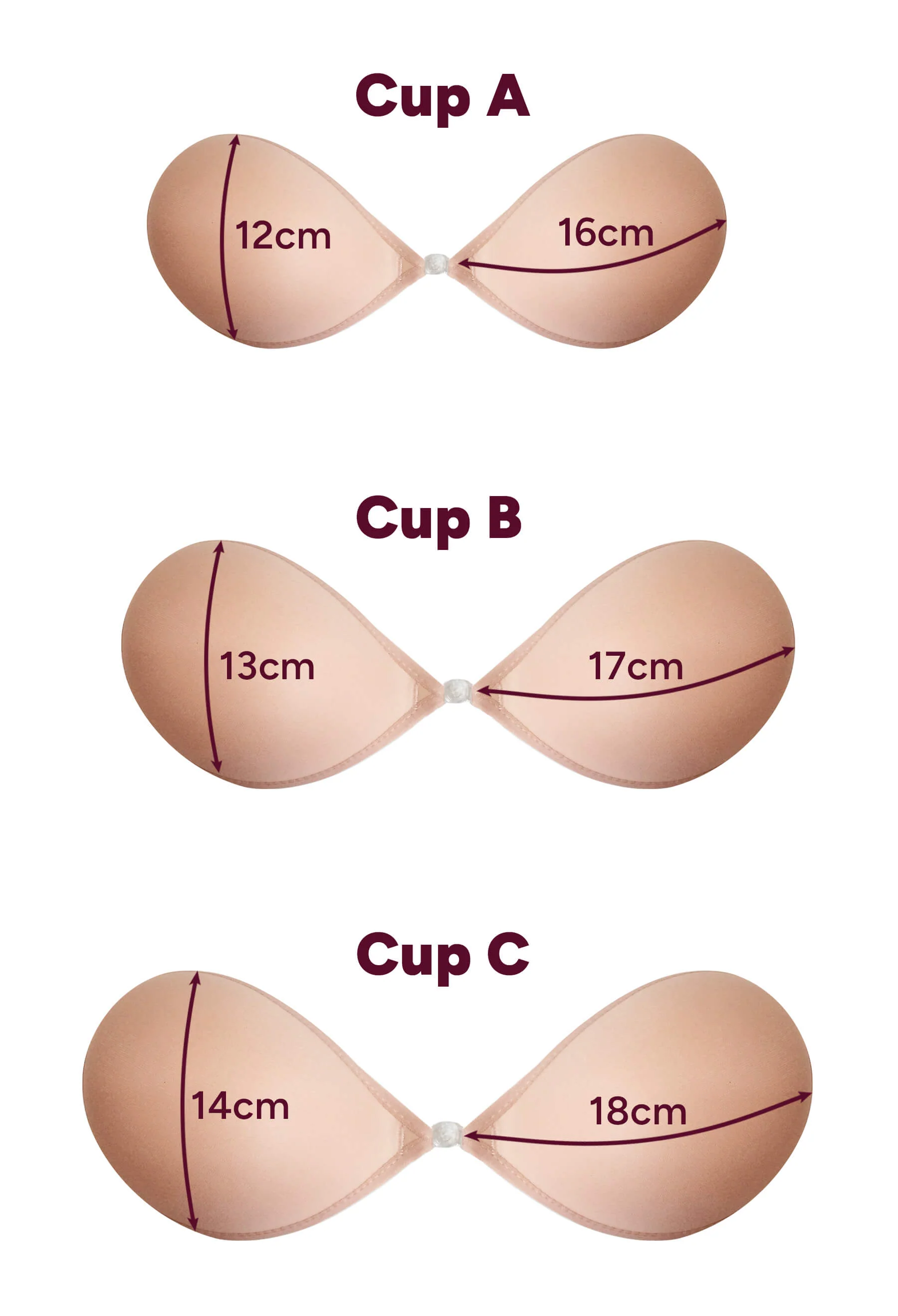 Padded Stick On Bra - 2 Pack - Image 3