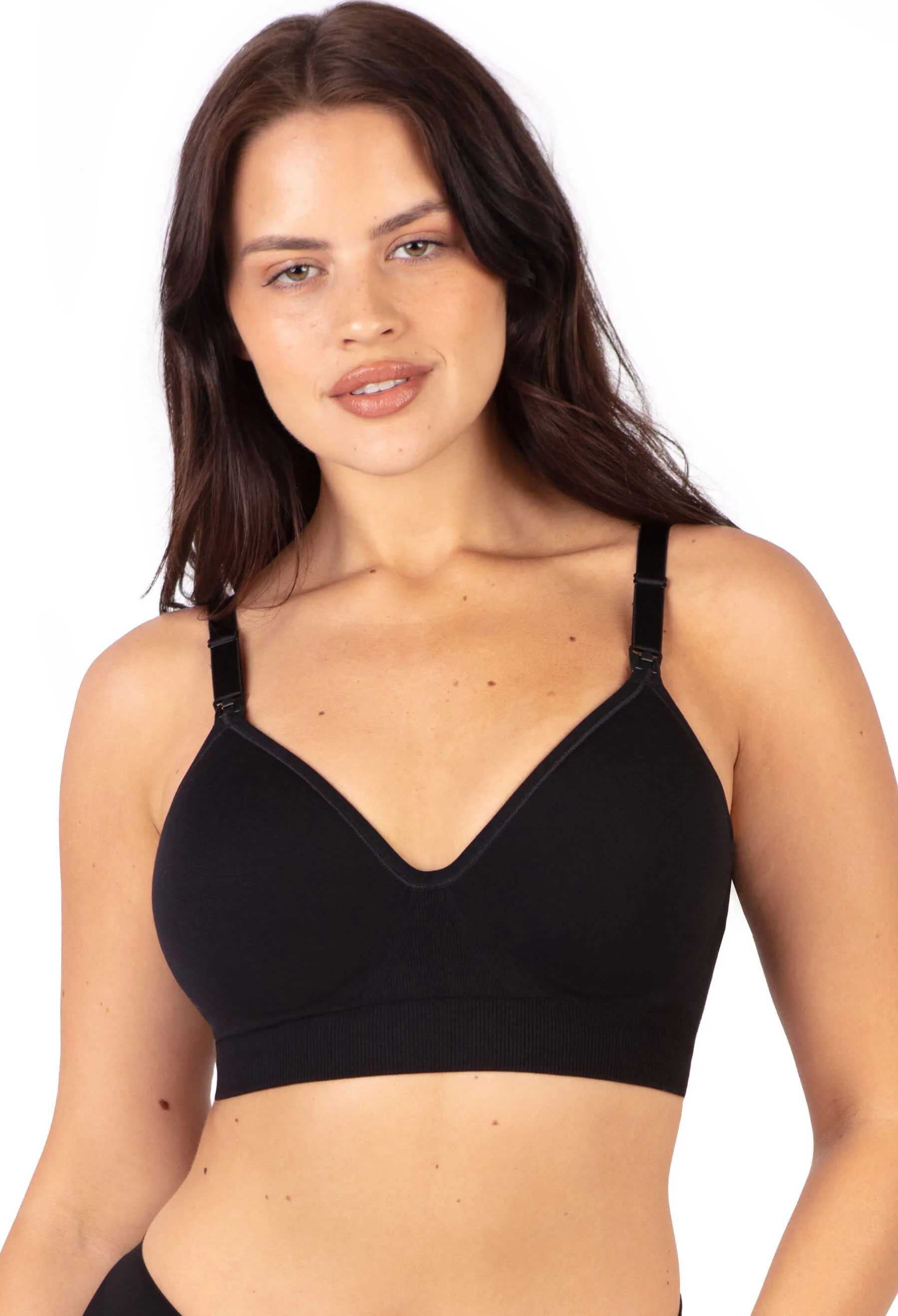 Plunge Nursing Comfort Bra – Wireless with Fixed Moulded Cups - Image 12