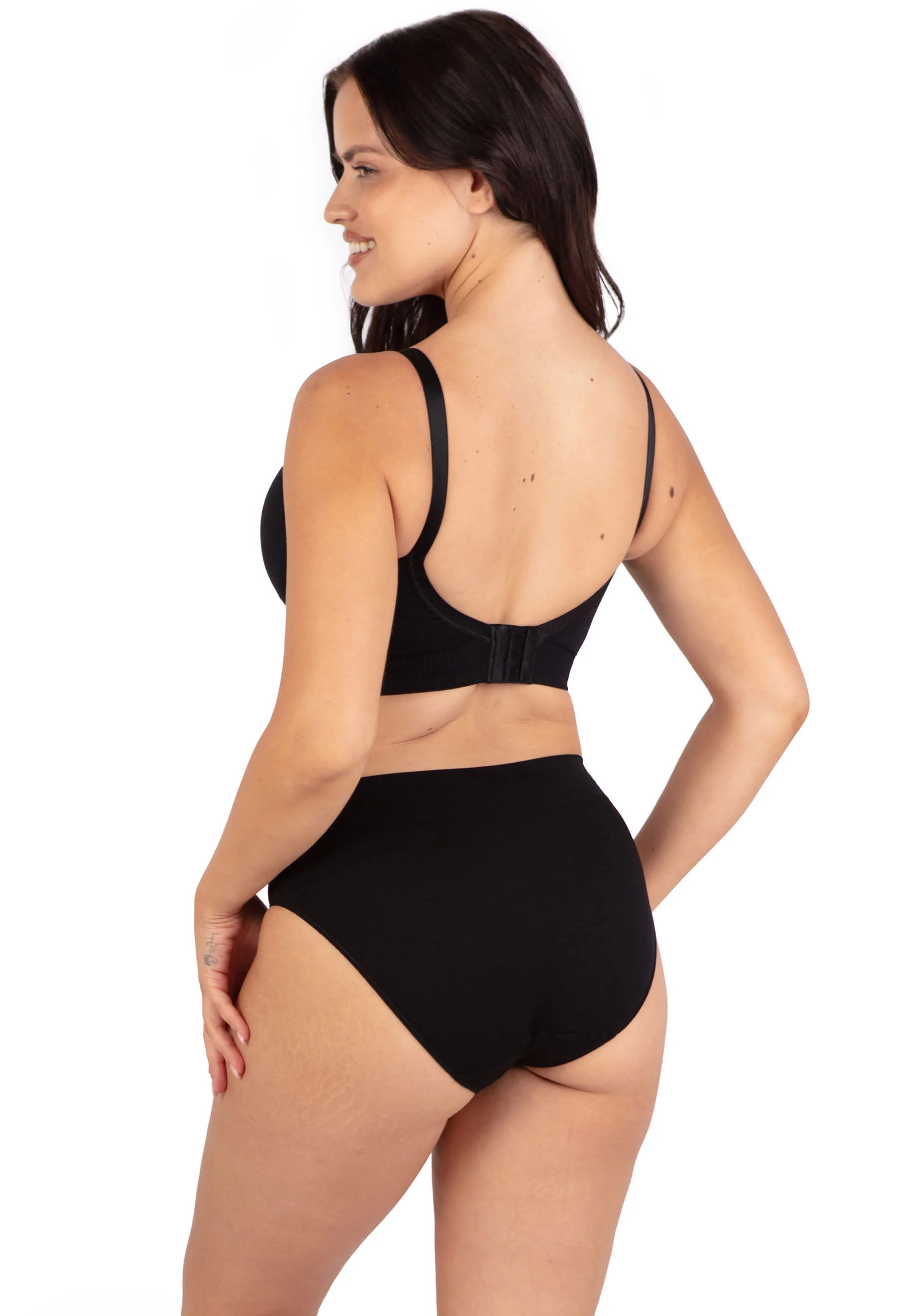 Plunge Nursing Comfort Bra – Wireless with Fixed Moulded Cups - Image 17