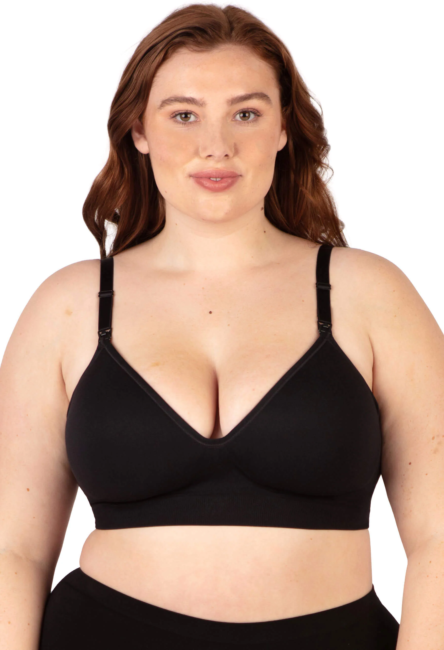 Plunge Nursing Comfort Bra – Wireless with Fixed Moulded Cups - Image 19