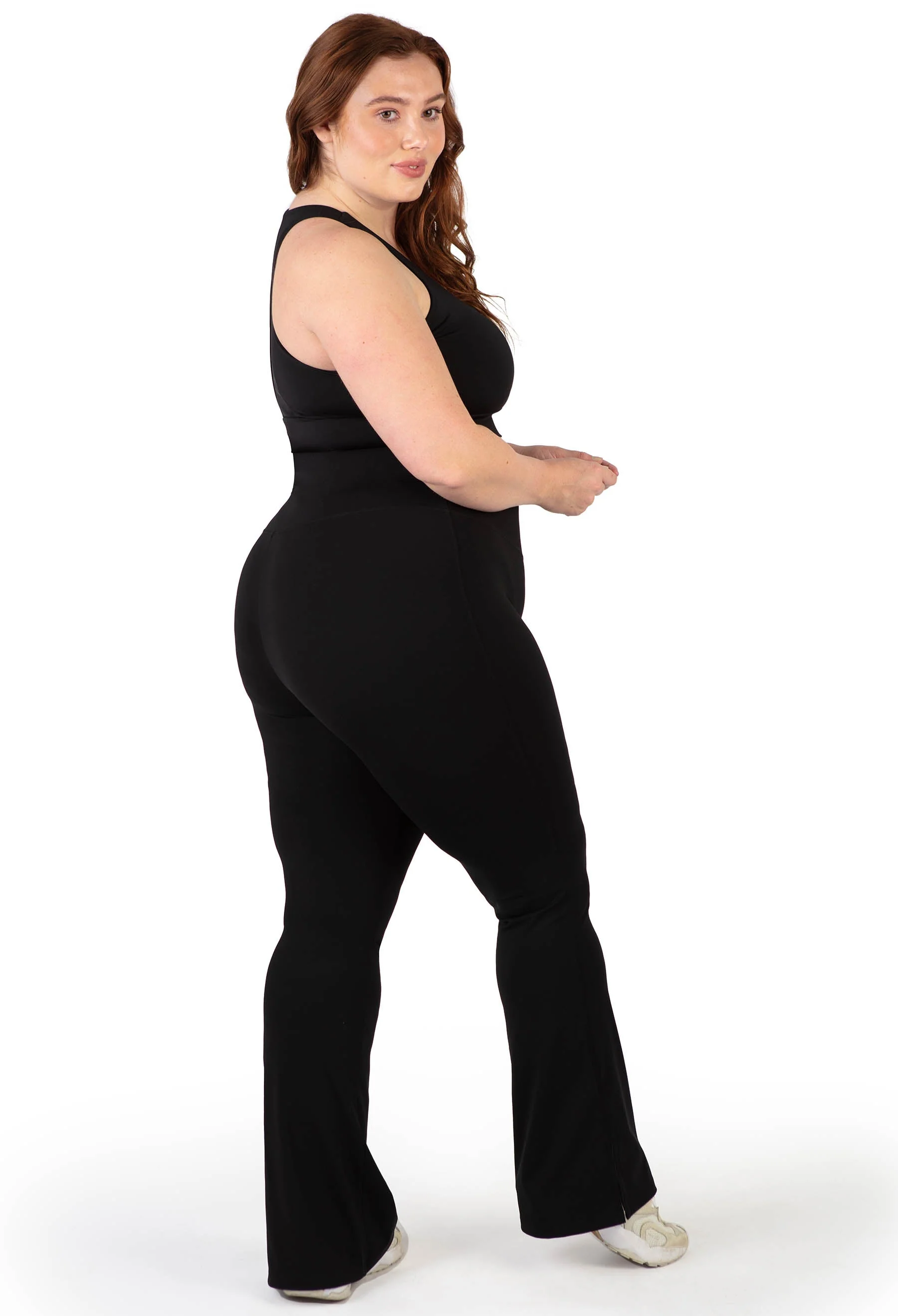 Plus Size Flare Leggings | High Waisted & Pet Hair Resistant - Image 6