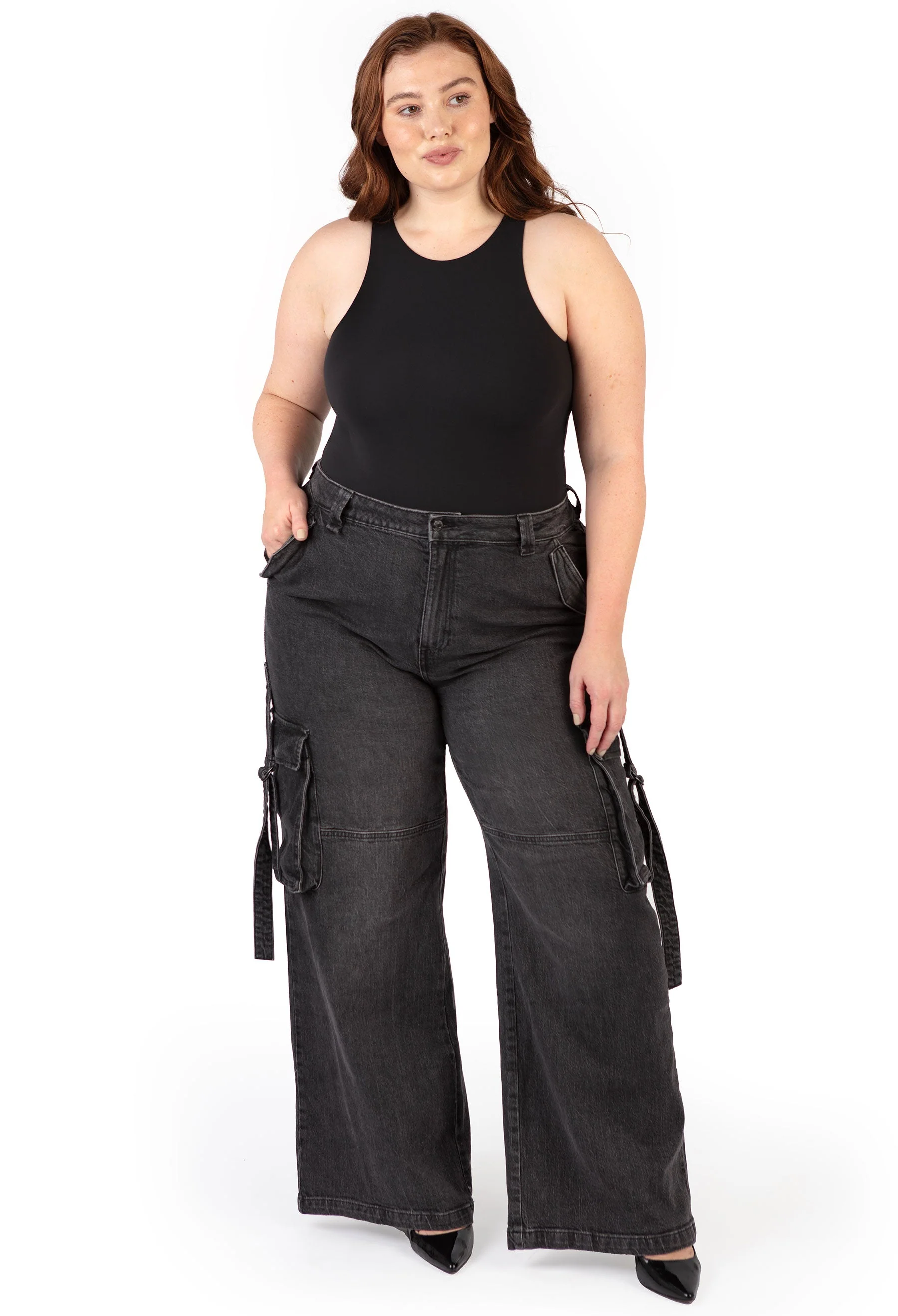 Plus Size High Neck Bodysuit G-String | ButterFit - Image 5