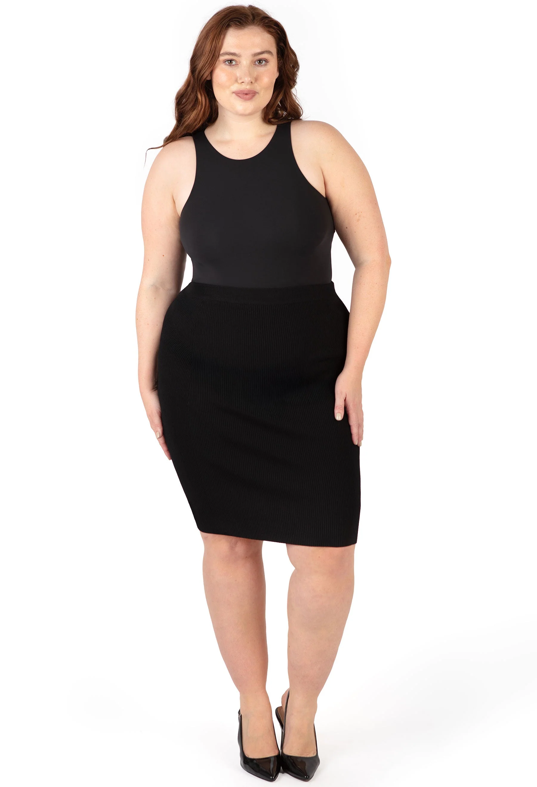 Plus Size High Neck Bodysuit G-String | ButterFit - Image 6