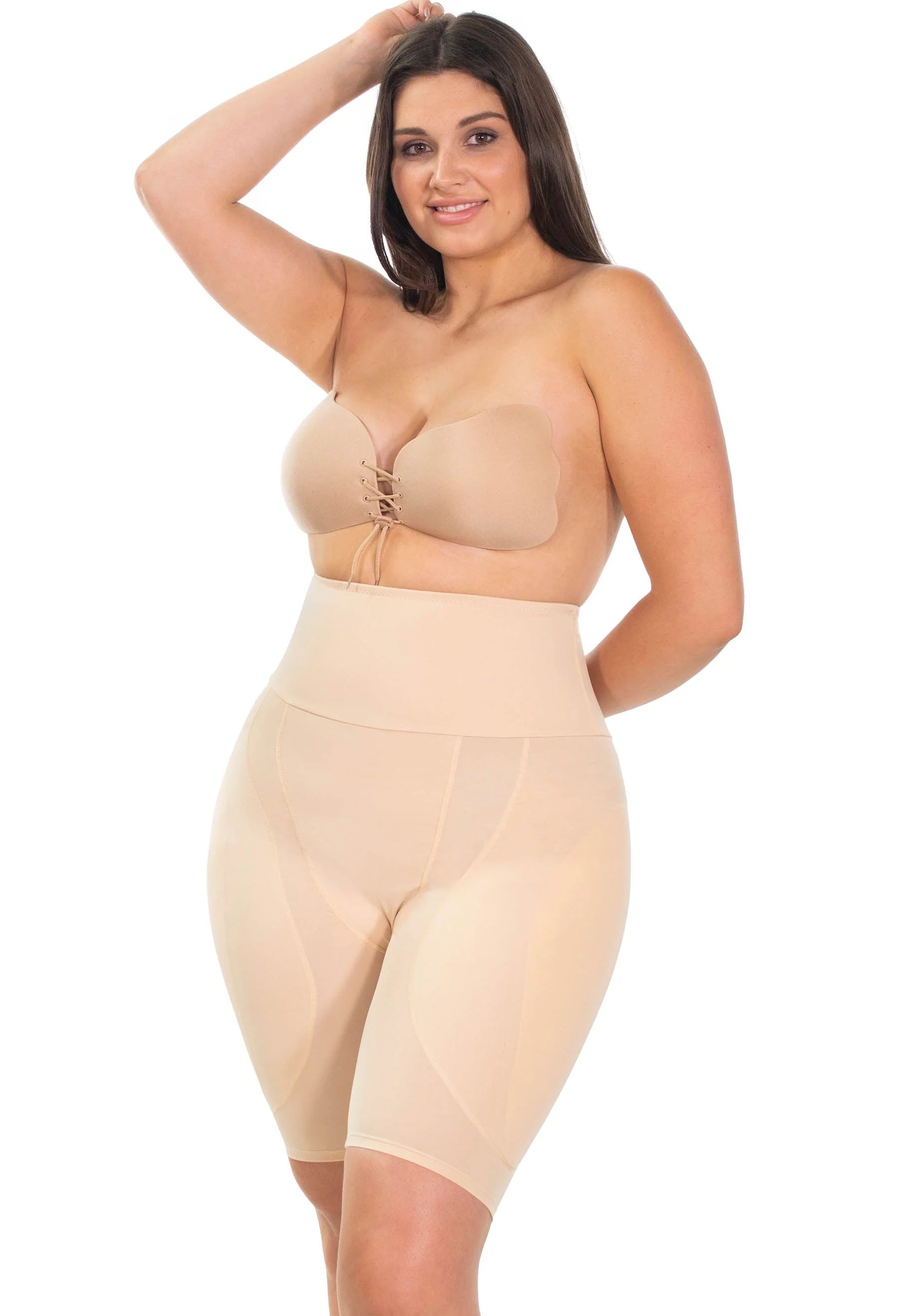 Plus Size Hip Balancing Chafe Free Shorts - Image 4