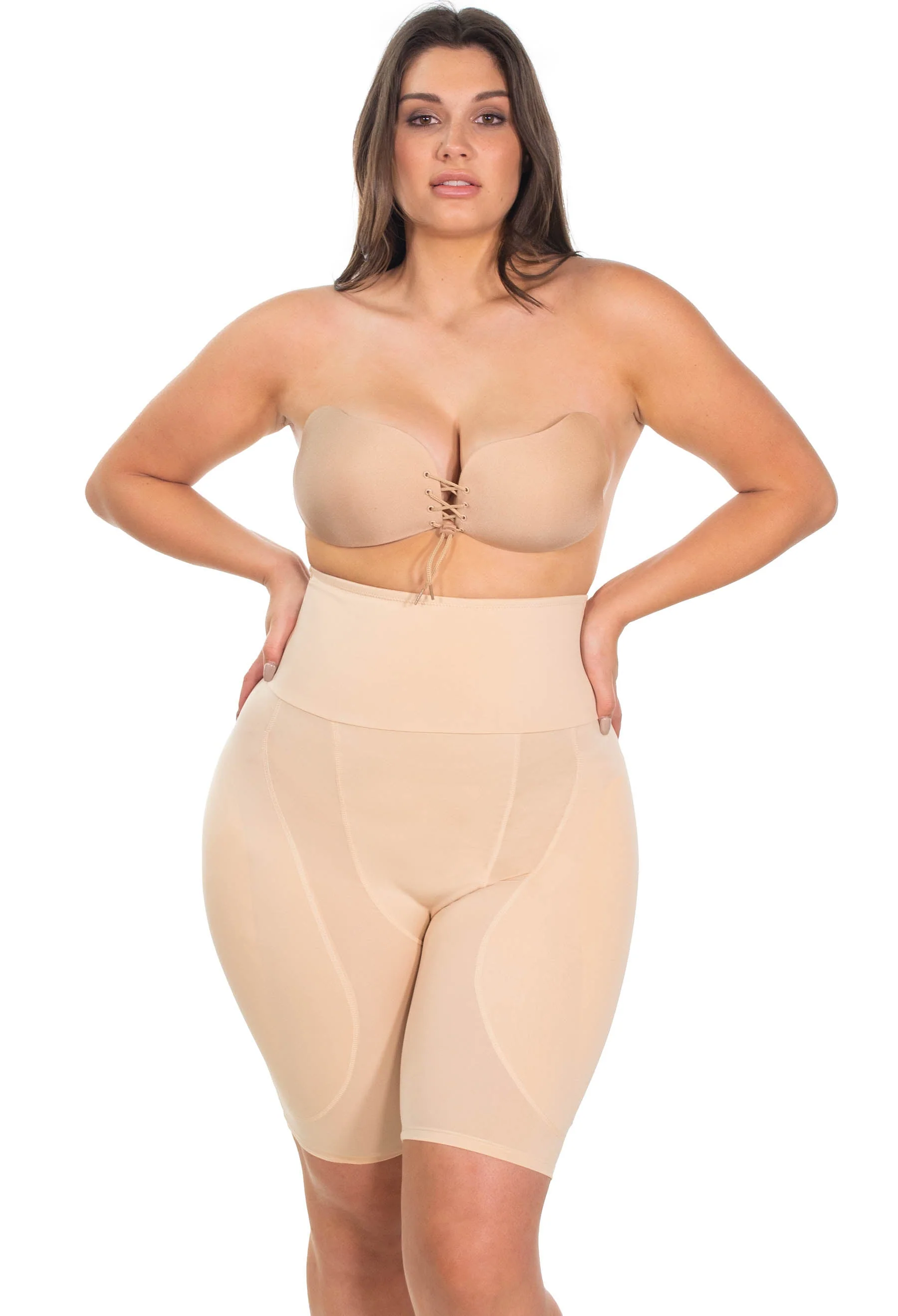 Plus Size Hip Balancing Chafe Free Shorts - Image 5