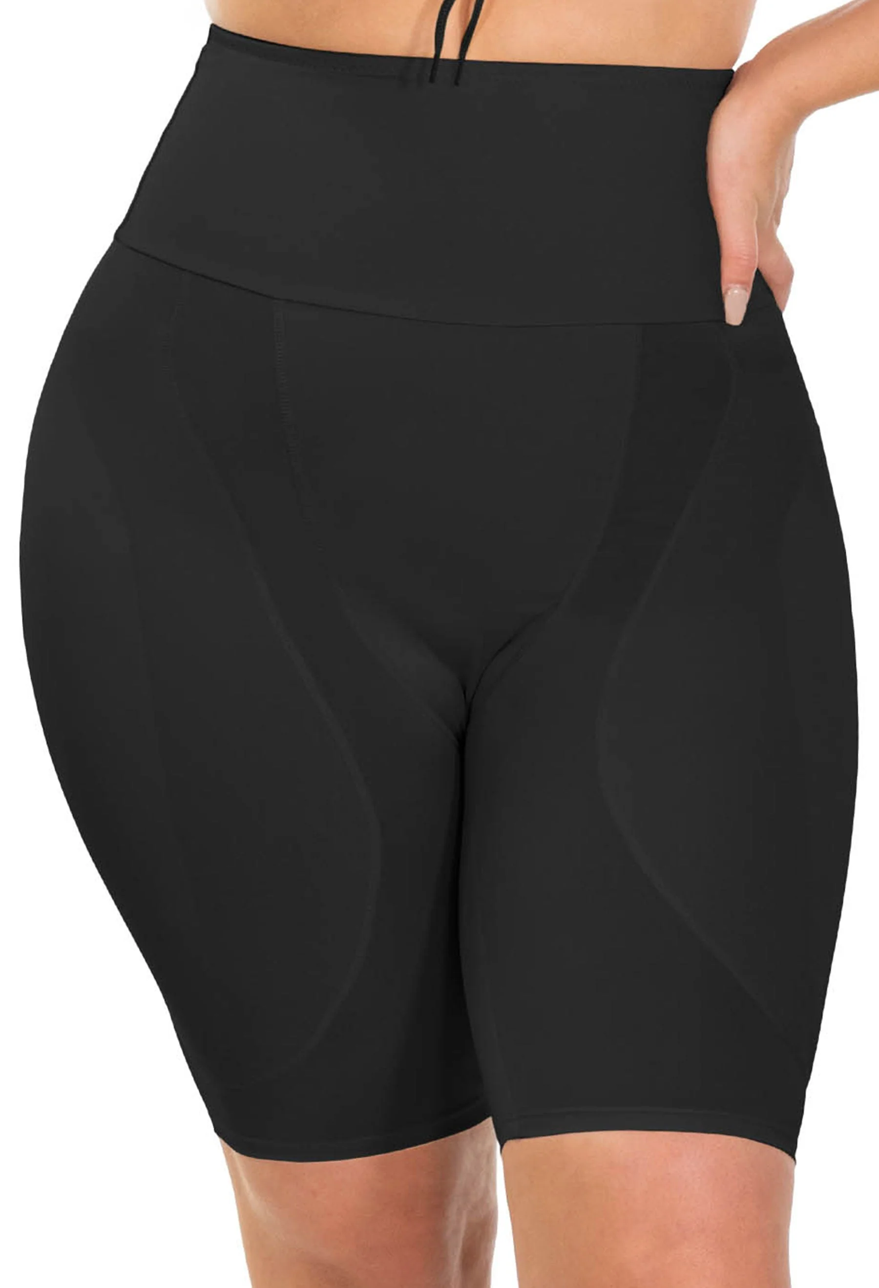 Plus Size Hip Balancing Chafe Free Shorts - Image 9