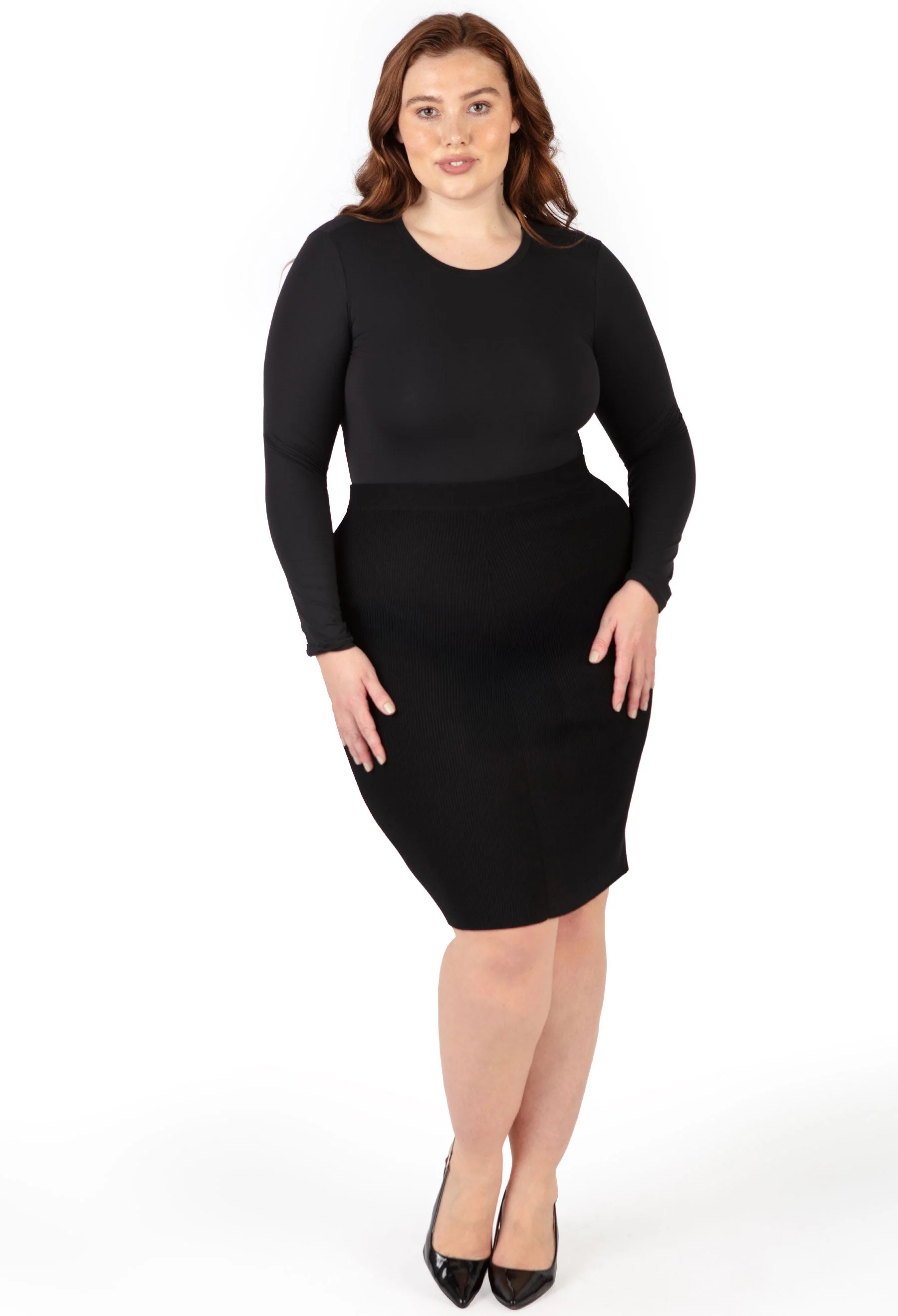 Plus Size Long Sleeve Bodysuit G-String | ButterFit - Image 5