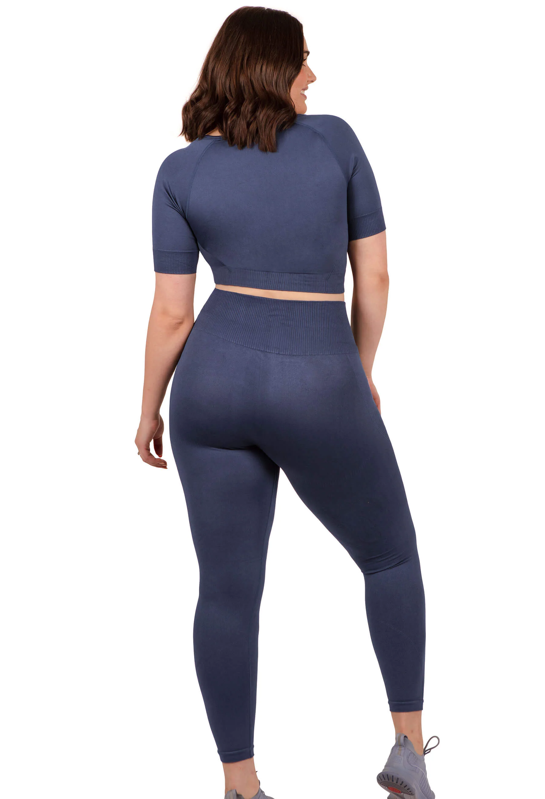 Seamless High Waist Full Length Leggings - Image 8